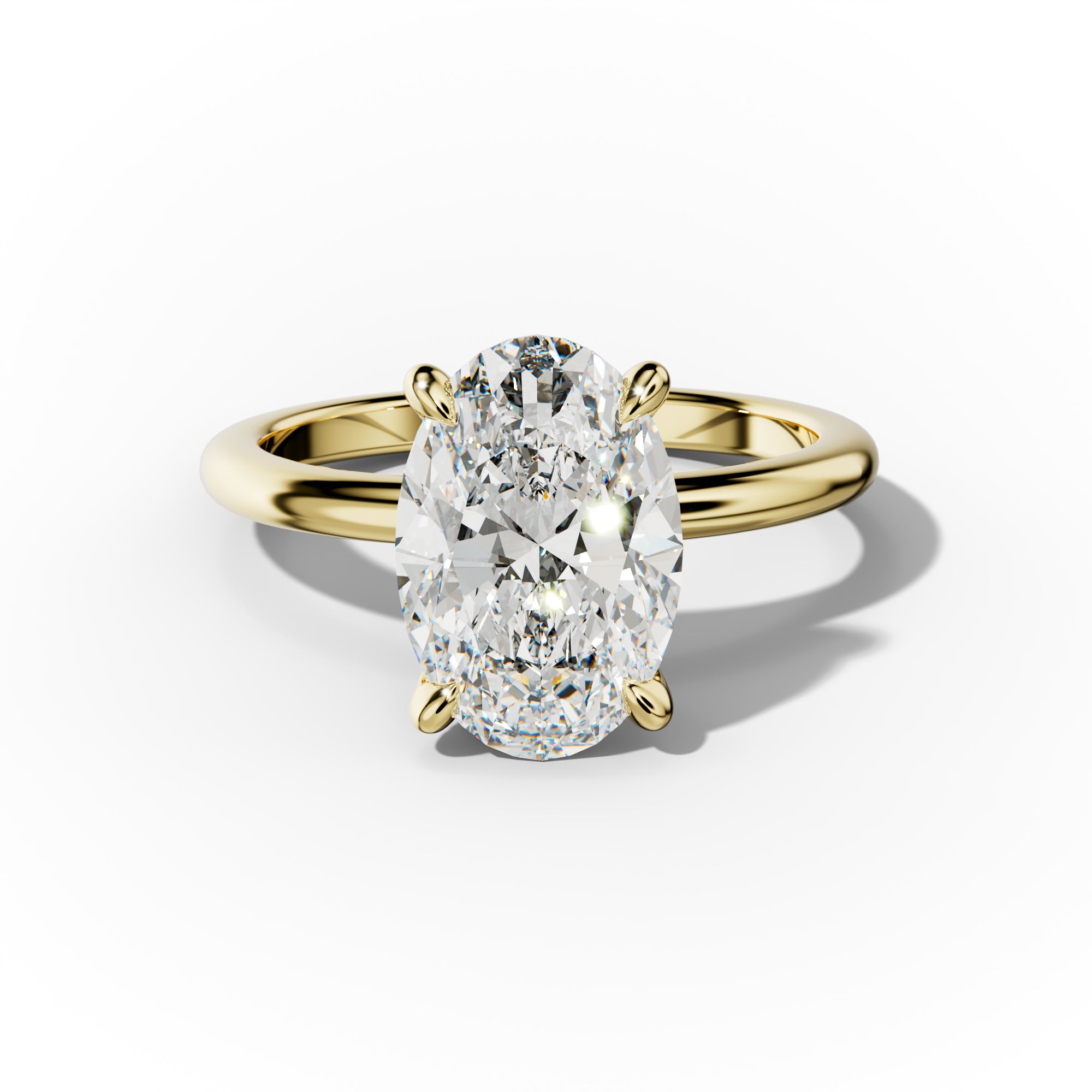 Lily Oval Cut Engagement Ring