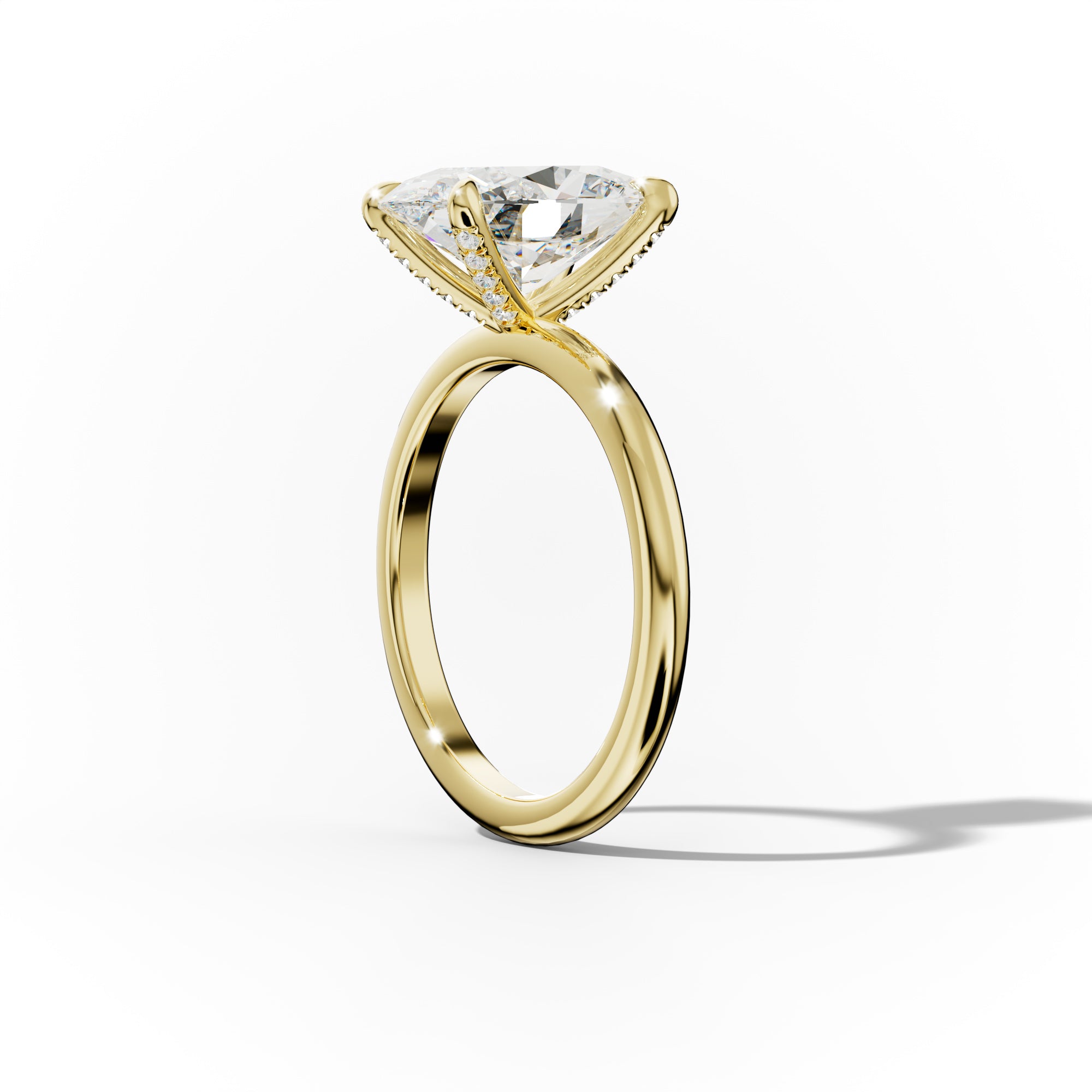 Lily Oval Cut Engagement Ring