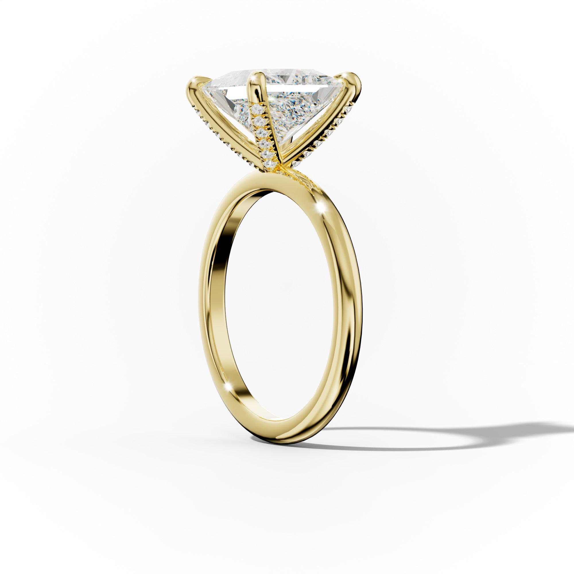 Lily Princess Cut Engagement Ring