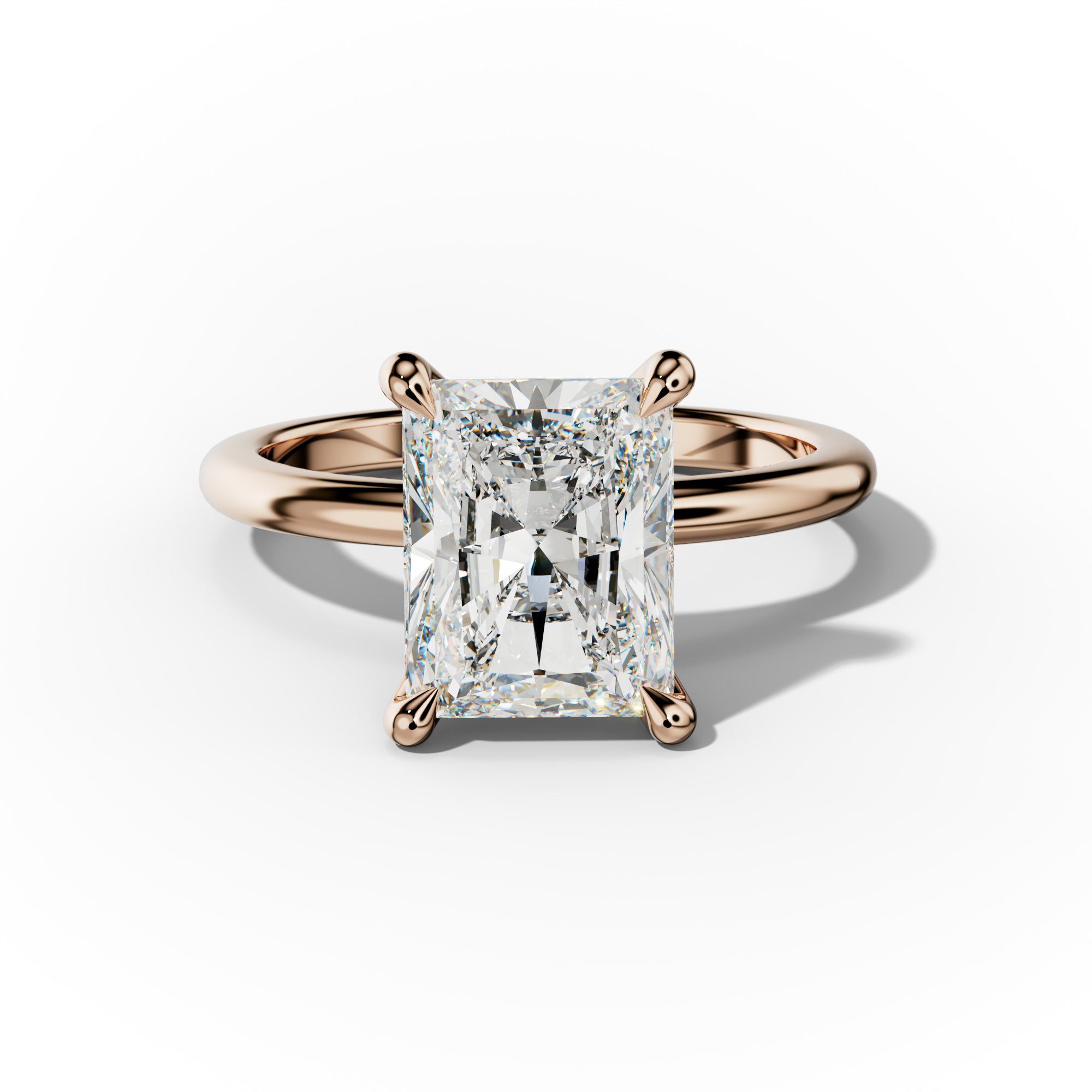 Lily Radiant Cut Engagement Ring