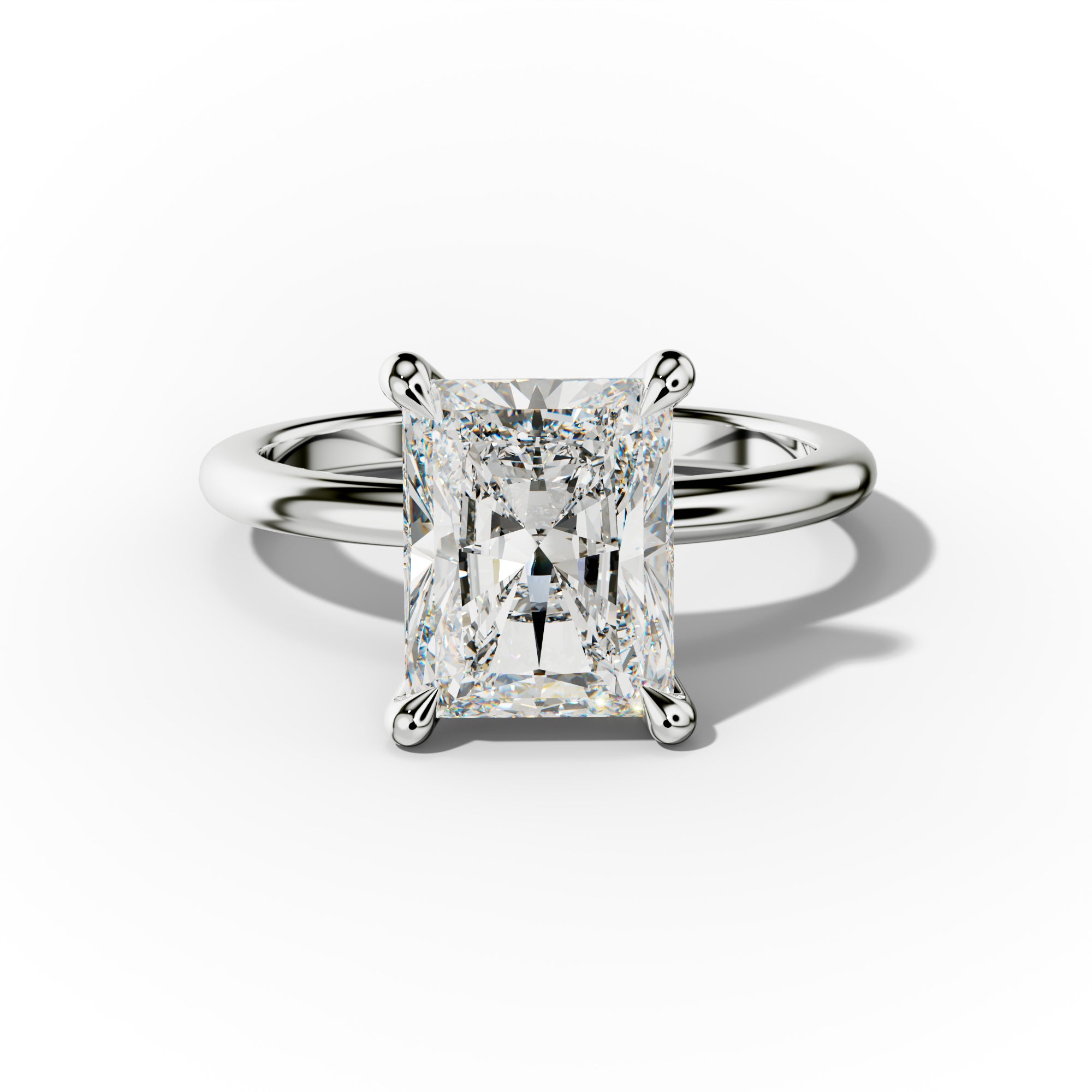 Lily Radiant Cut Engagement Ring