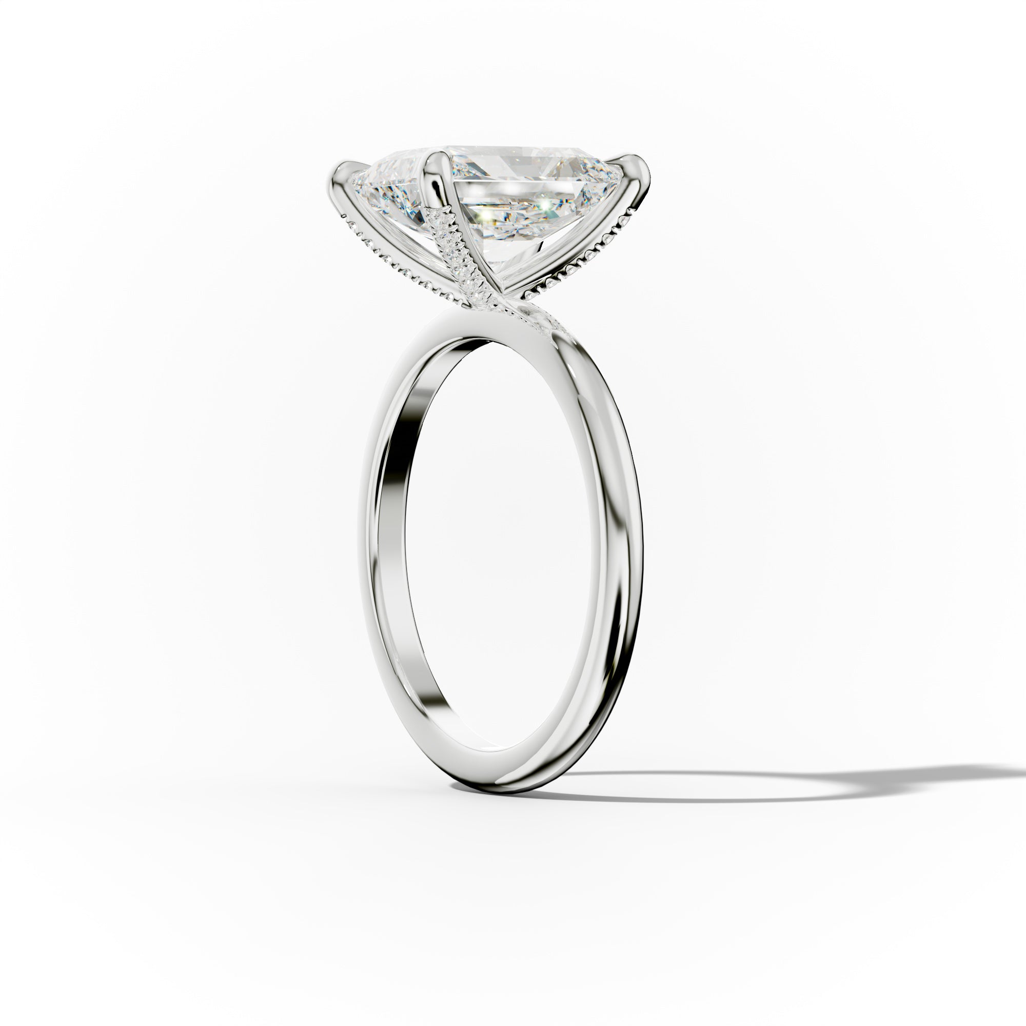 Lily Radiant Cut Engagement Ring