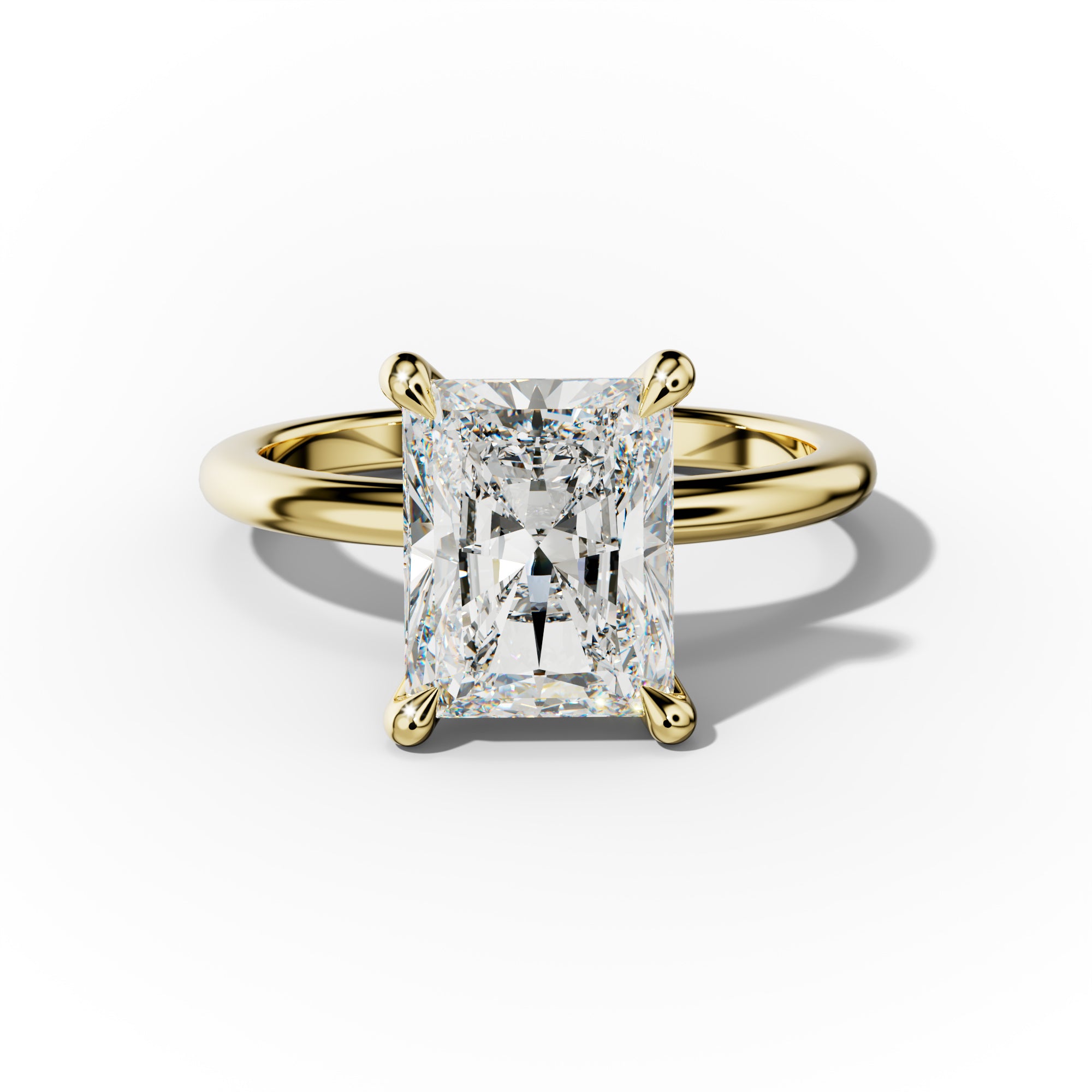 Lily Radiant Cut Engagement Ring