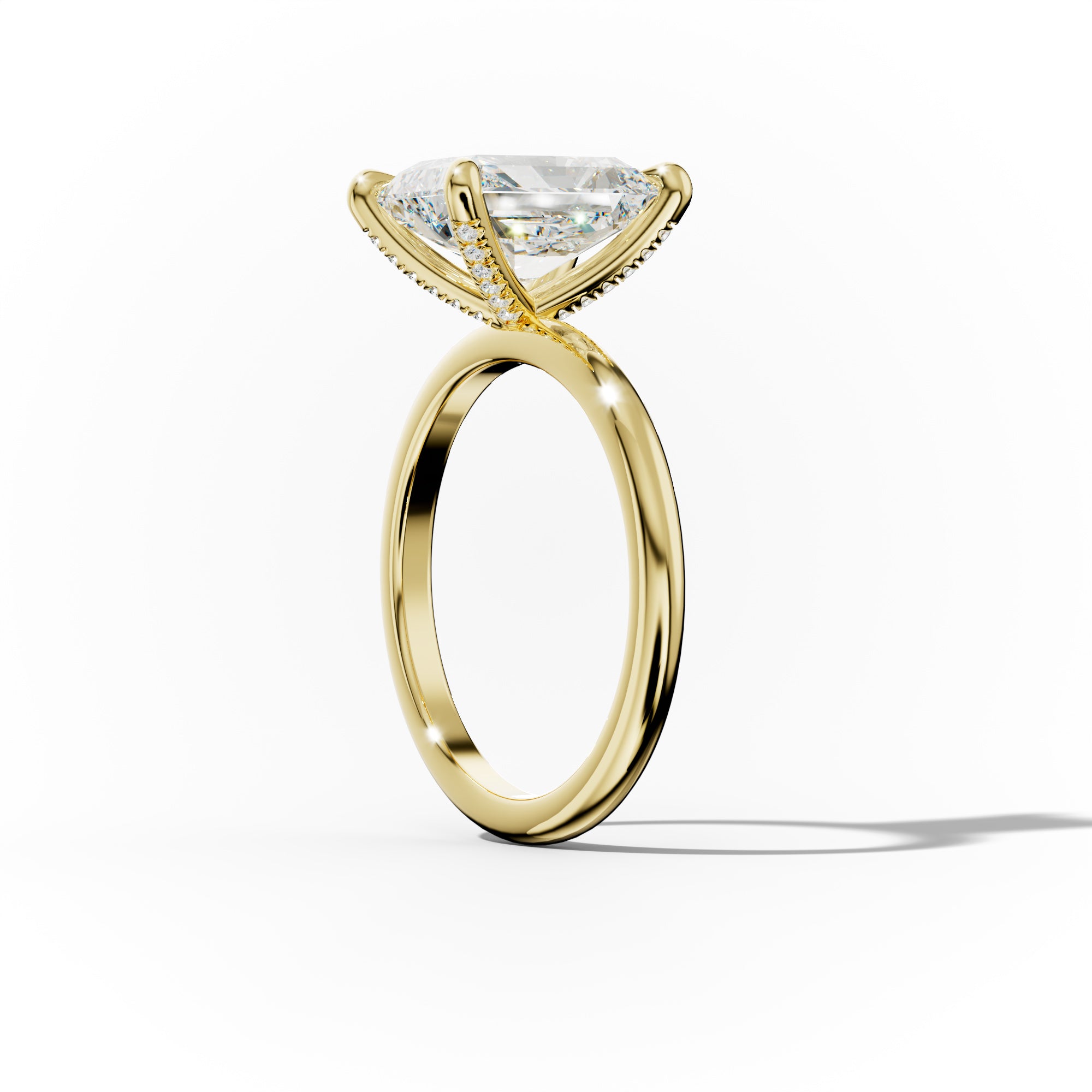 Lily Radiant Cut Engagement Ring