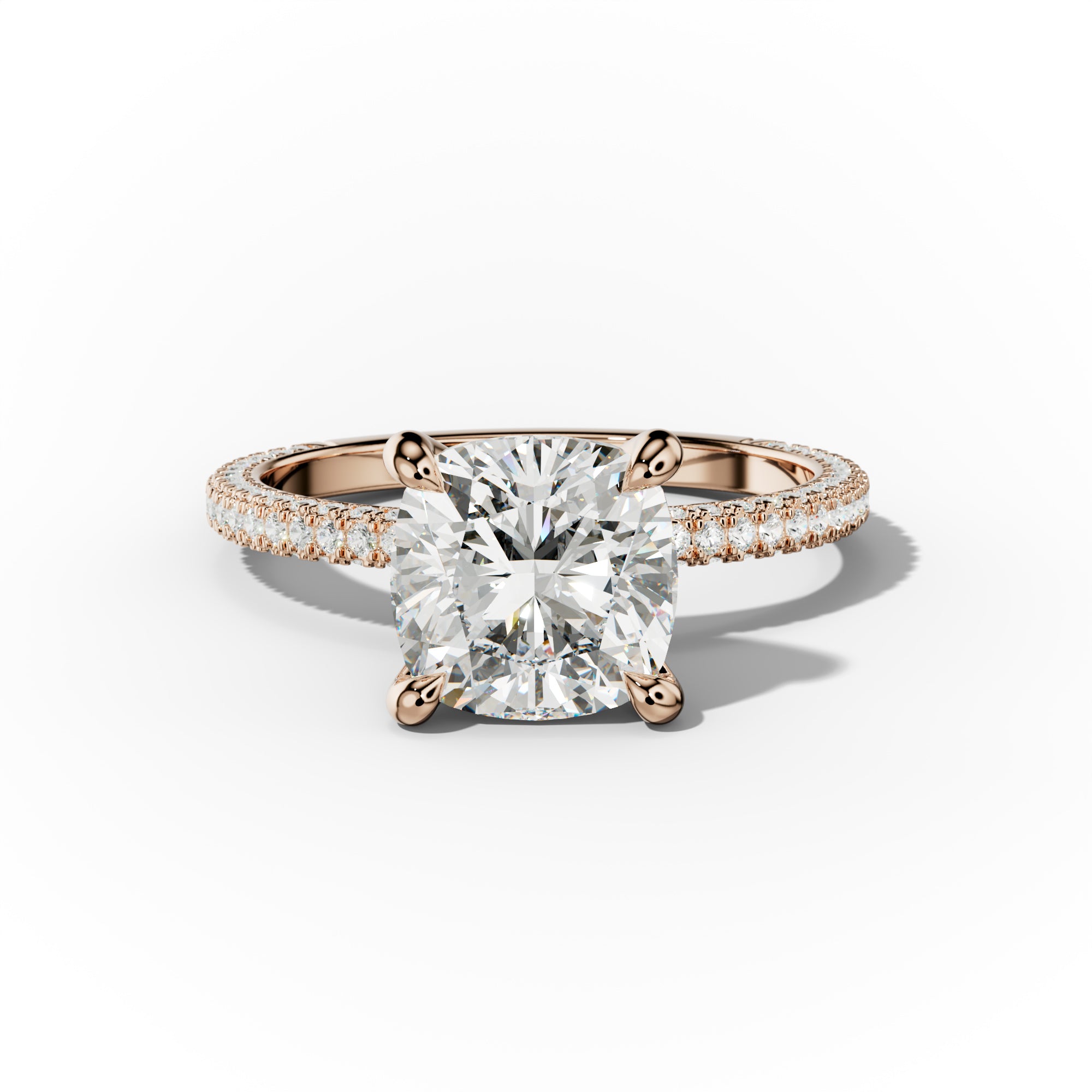 Brooklyn Cushion Cut Engagement Ring