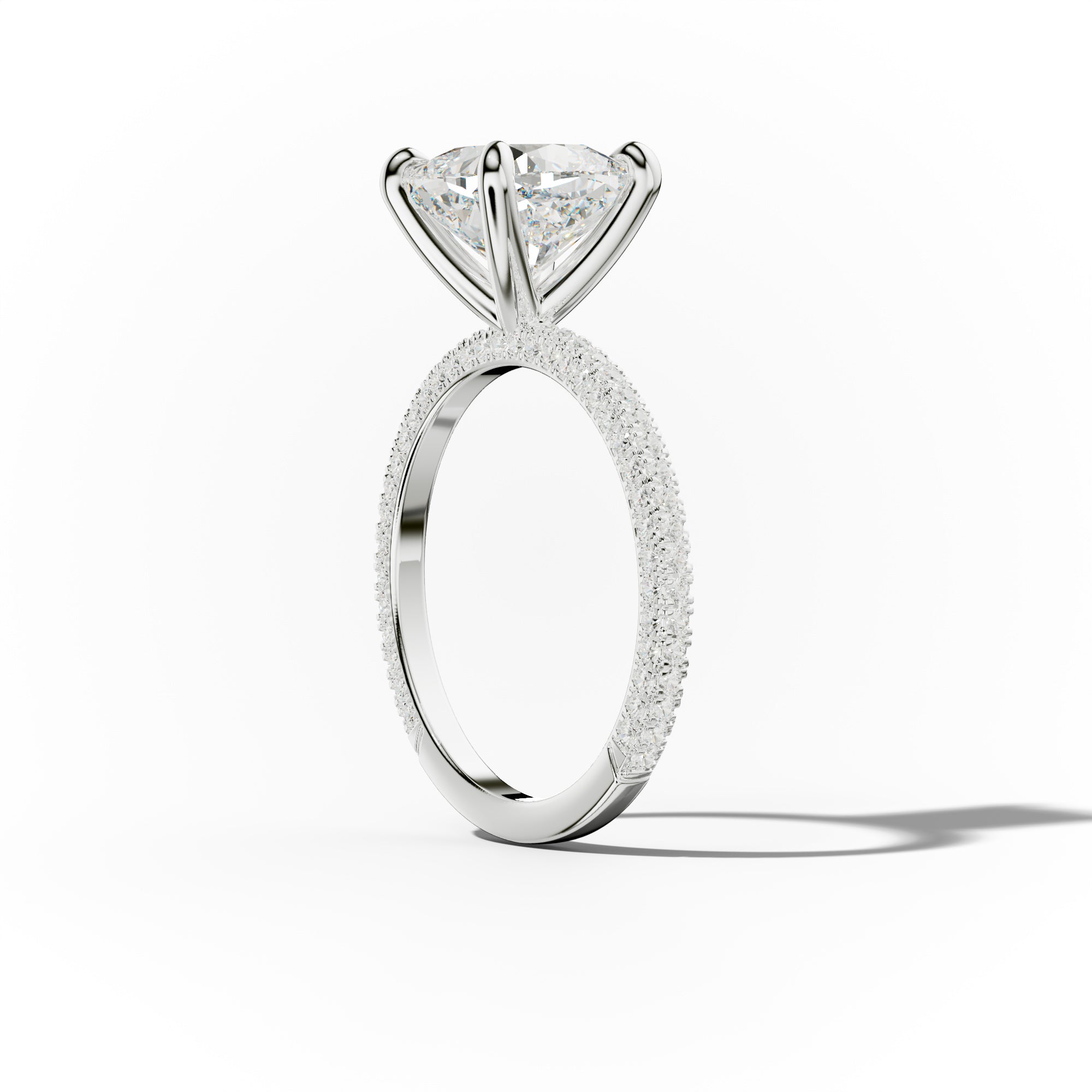 Brooklyn Cushion Cut Engagement Ring