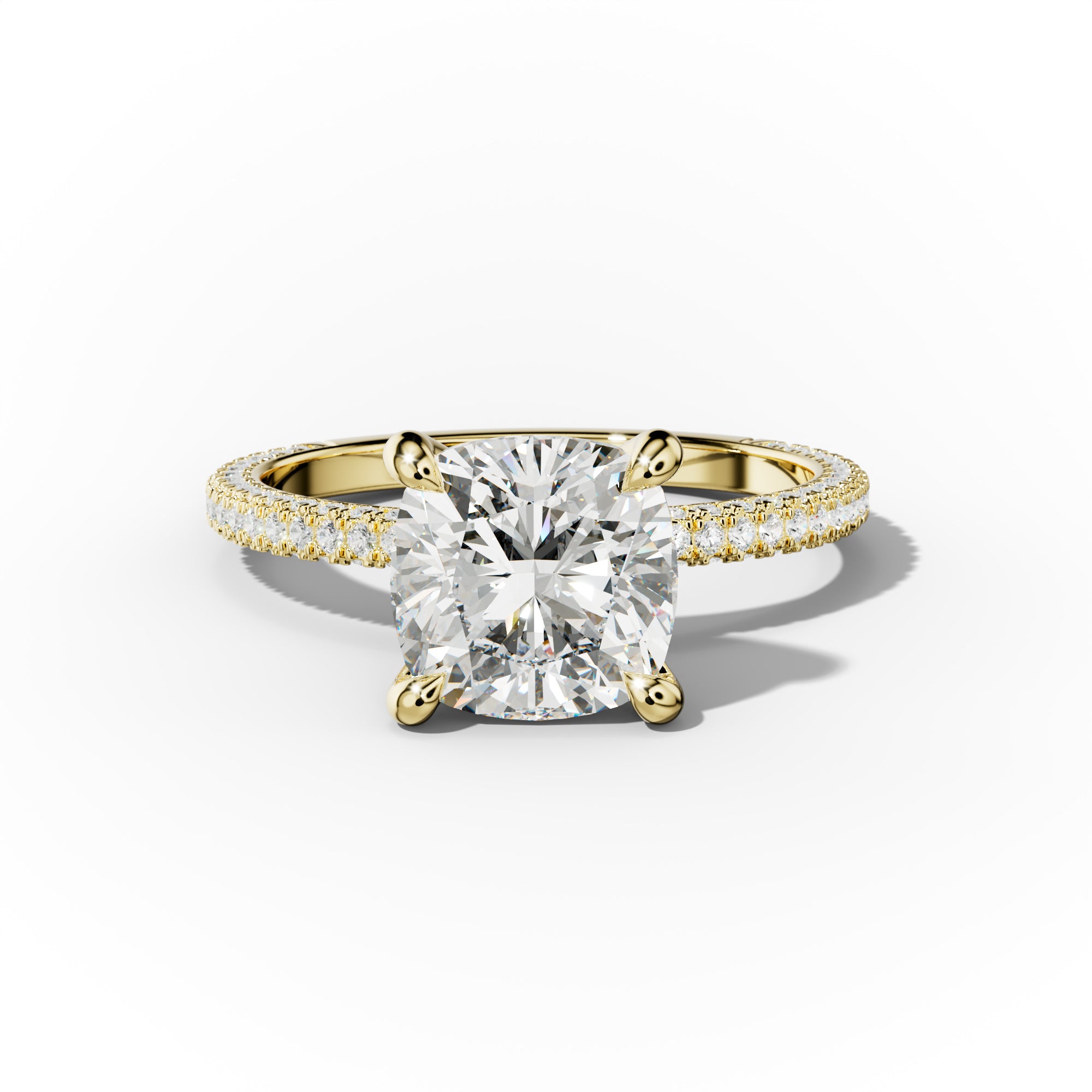 Brooklyn Cushion Cut Engagement Ring