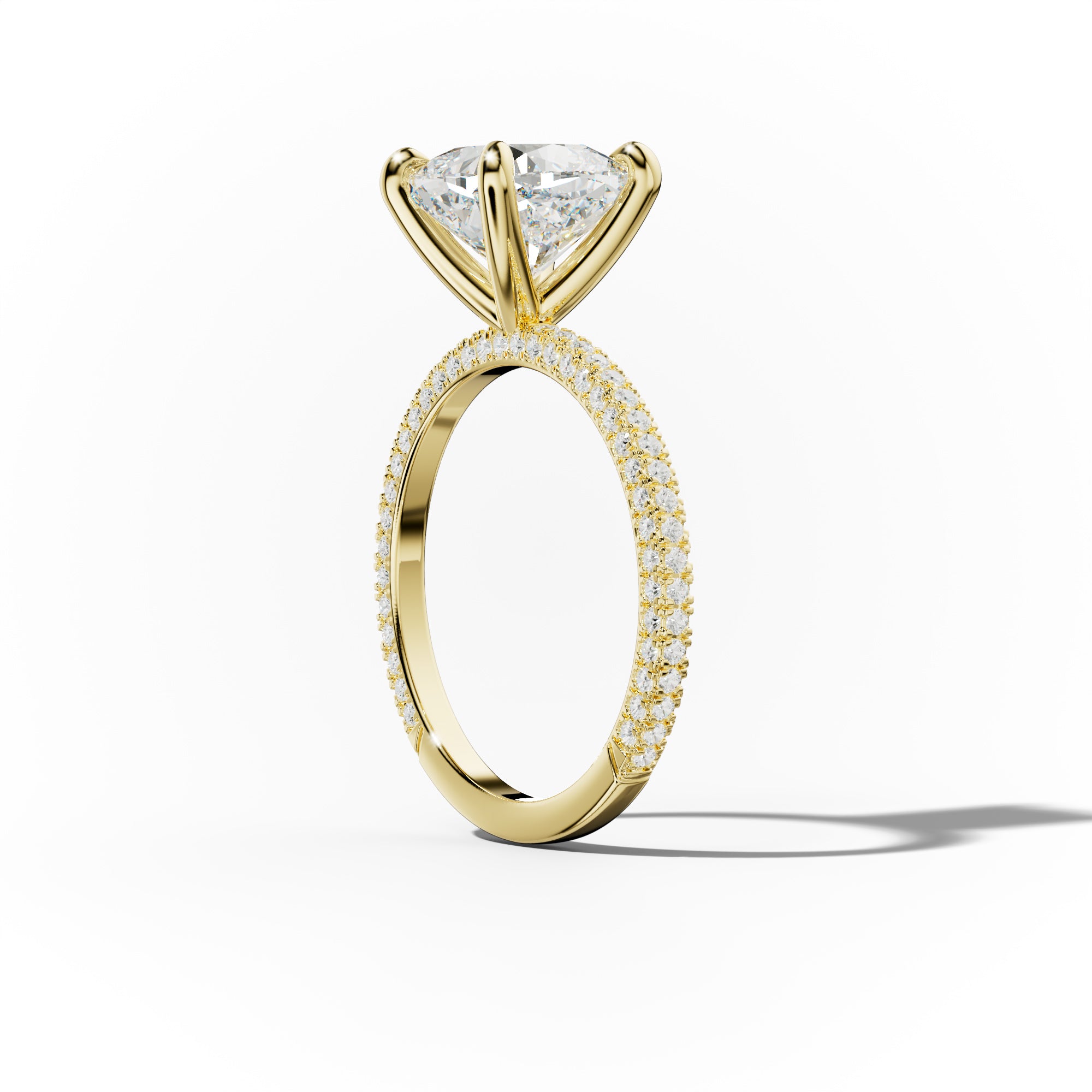 Brooklyn Cushion Cut Engagement Ring