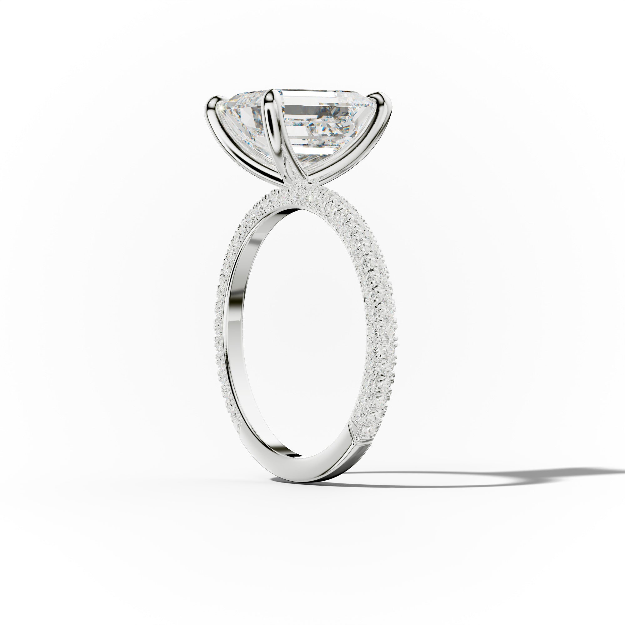 Brooklyn Emerald Cut Engagement Ring