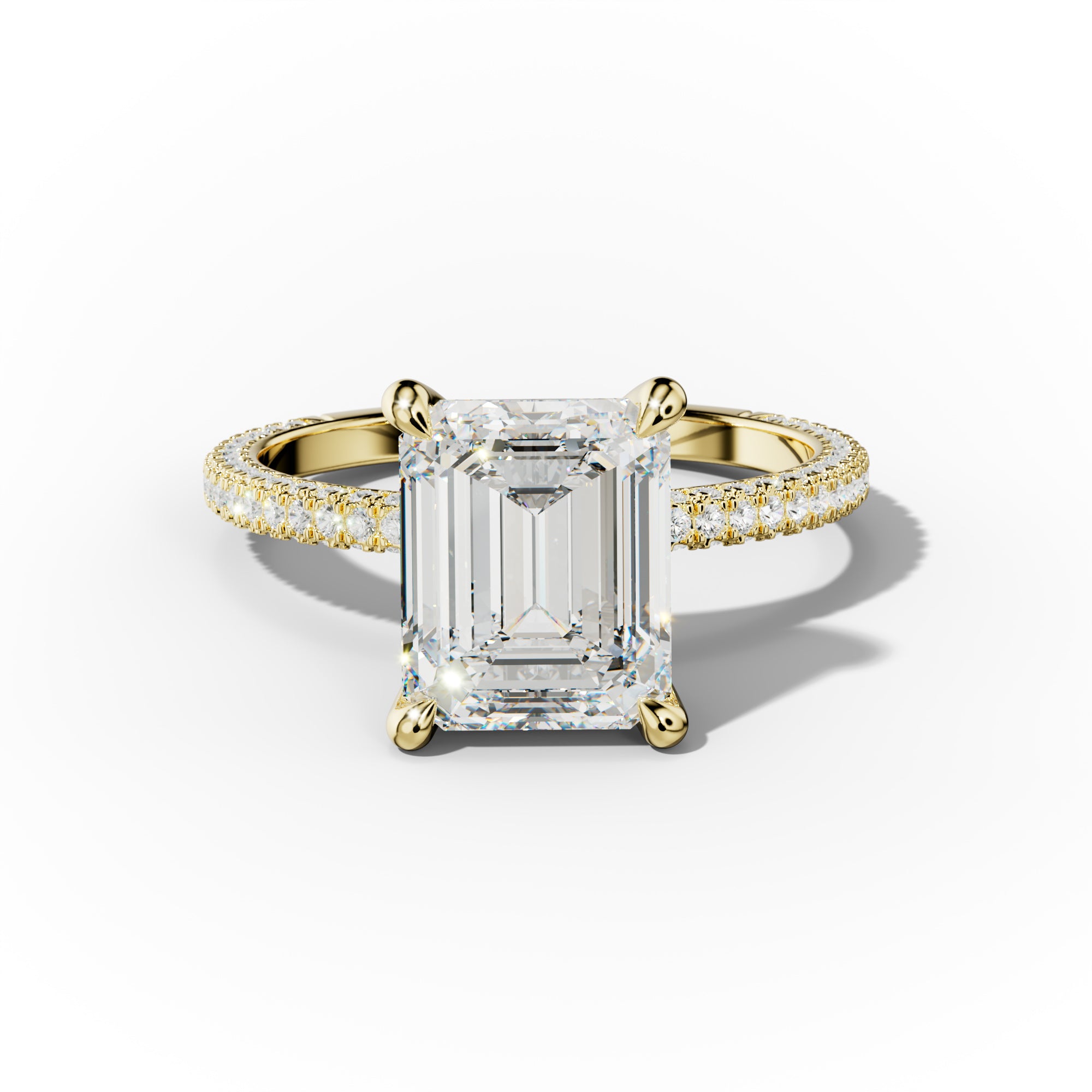 Brooklyn Emerald Cut Engagement Ring