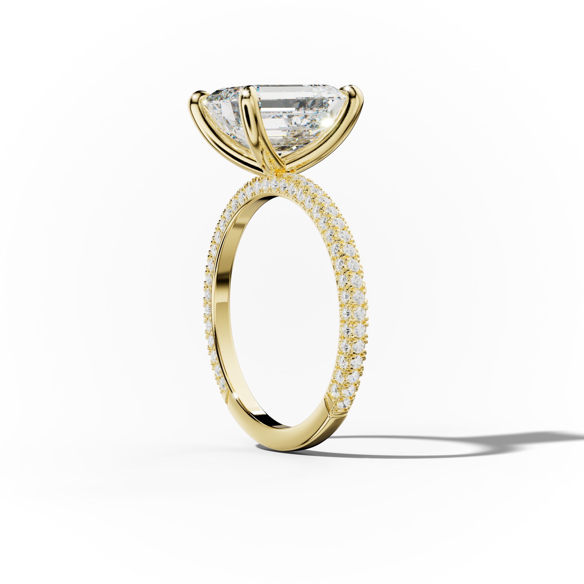 Brooklyn Emerald Cut Engagement Ring