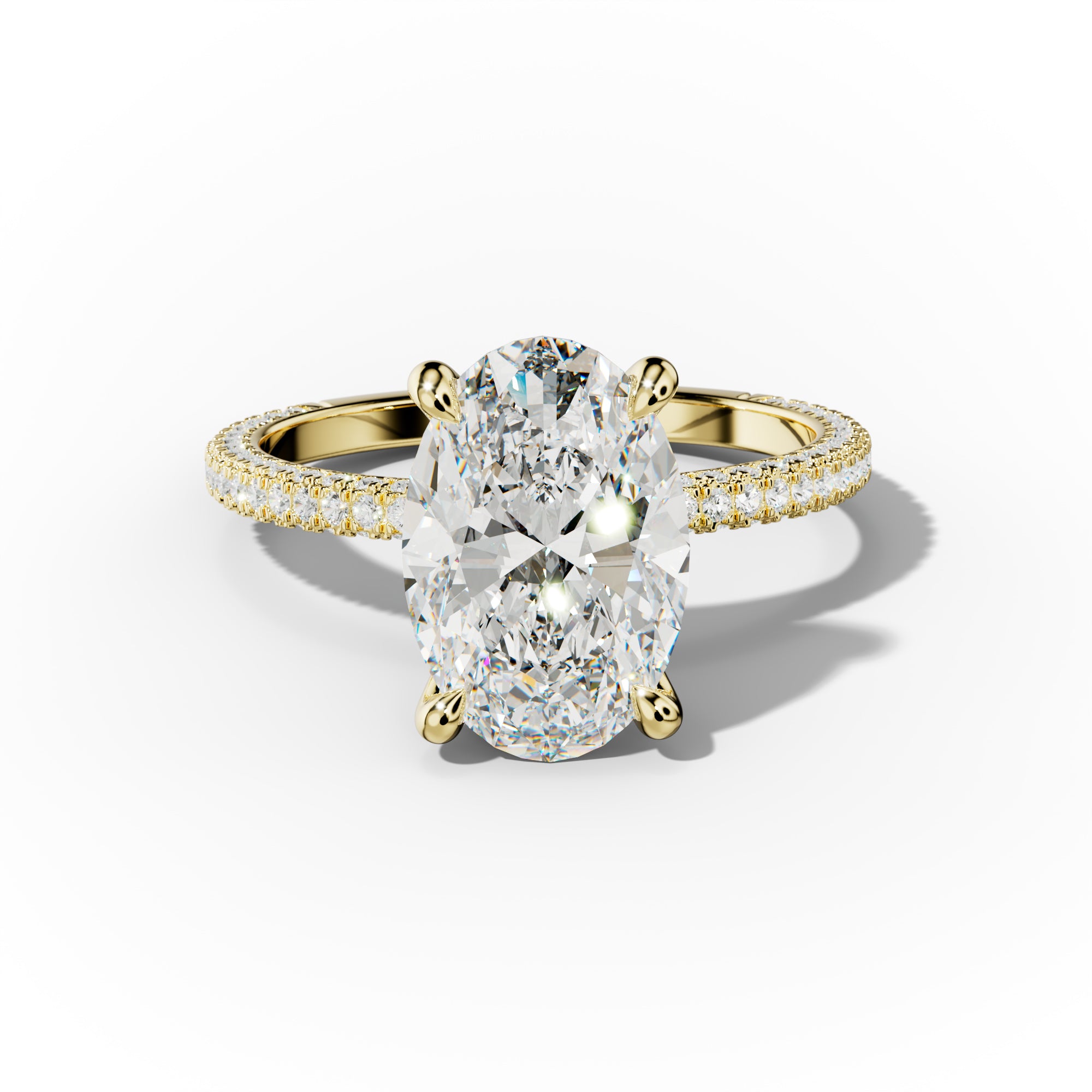 Brooklyn Oval Cut Engagement Ring