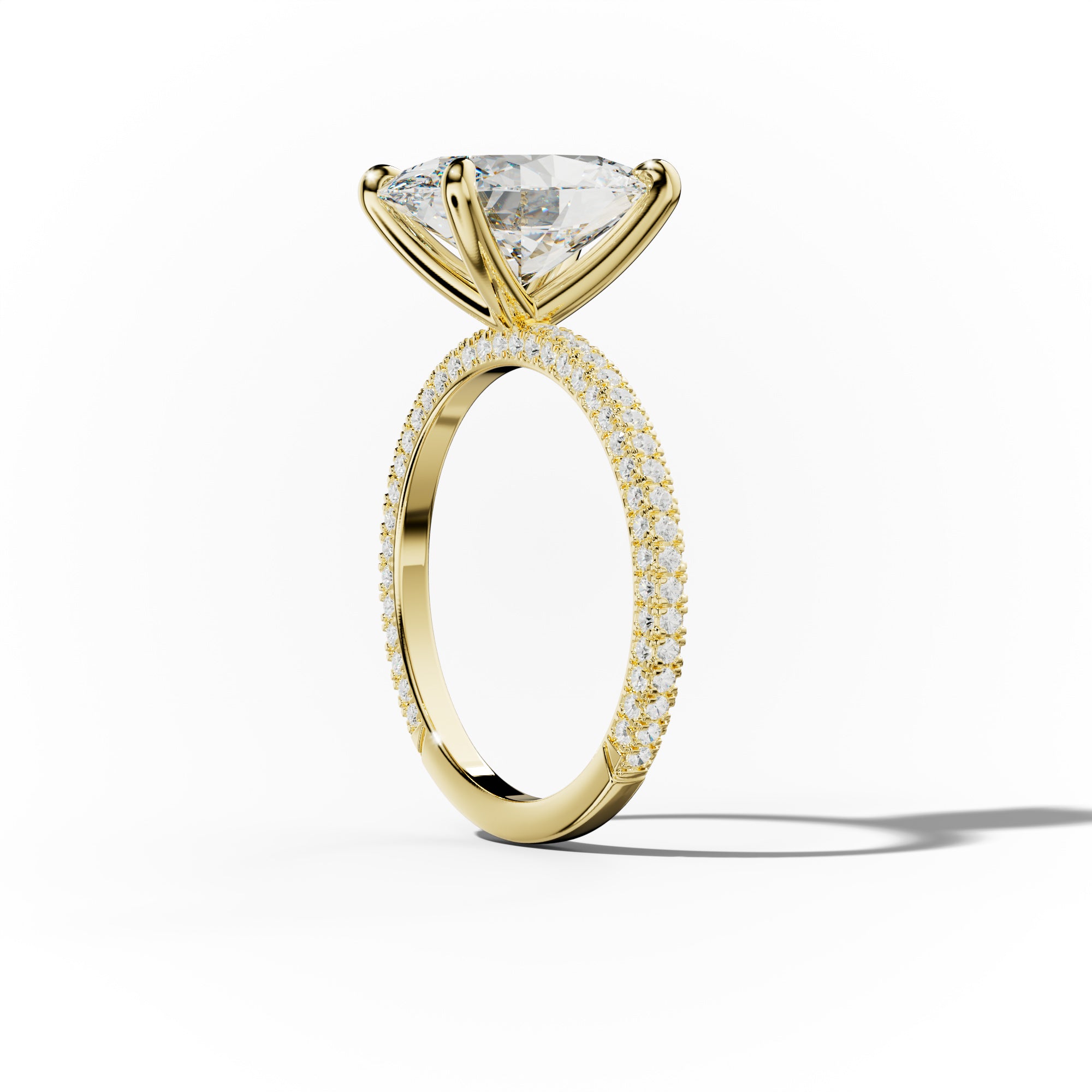 Brooklyn Oval Cut Engagement Ring