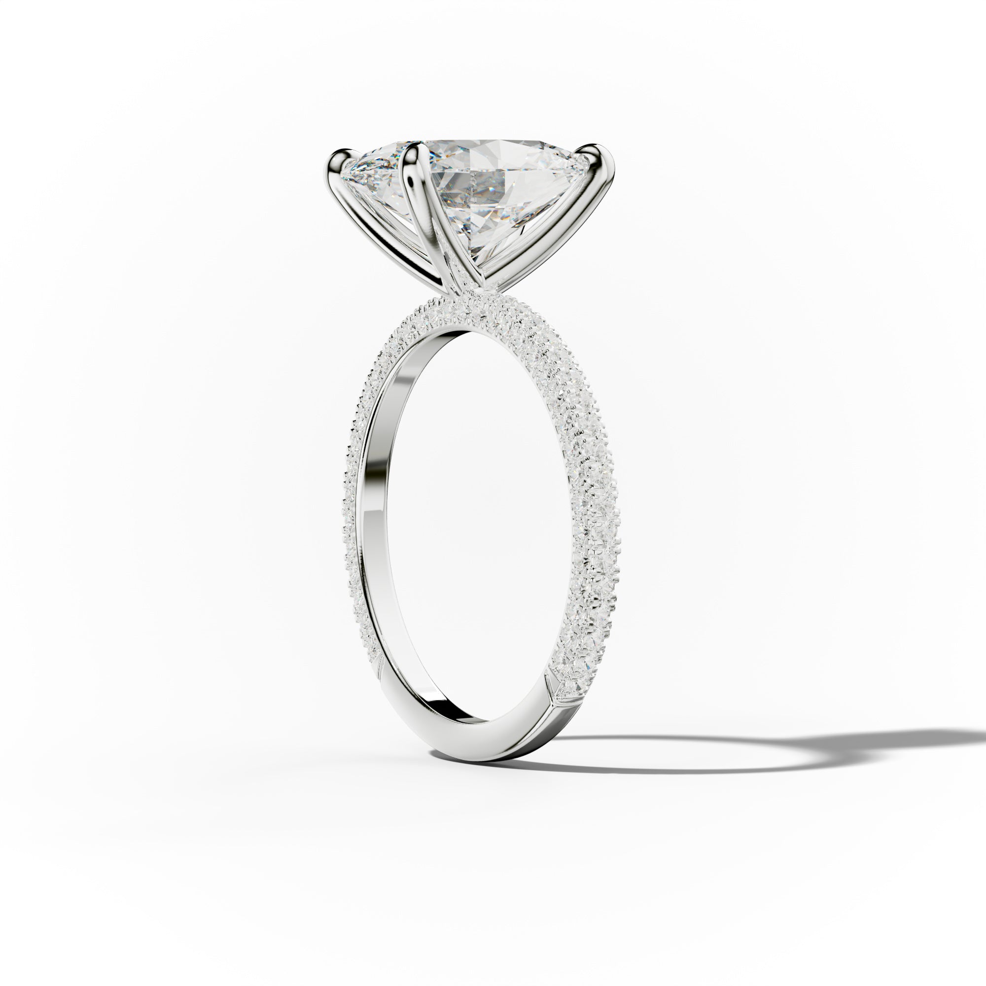 Brooklyn Oval Cut Engagement Ring