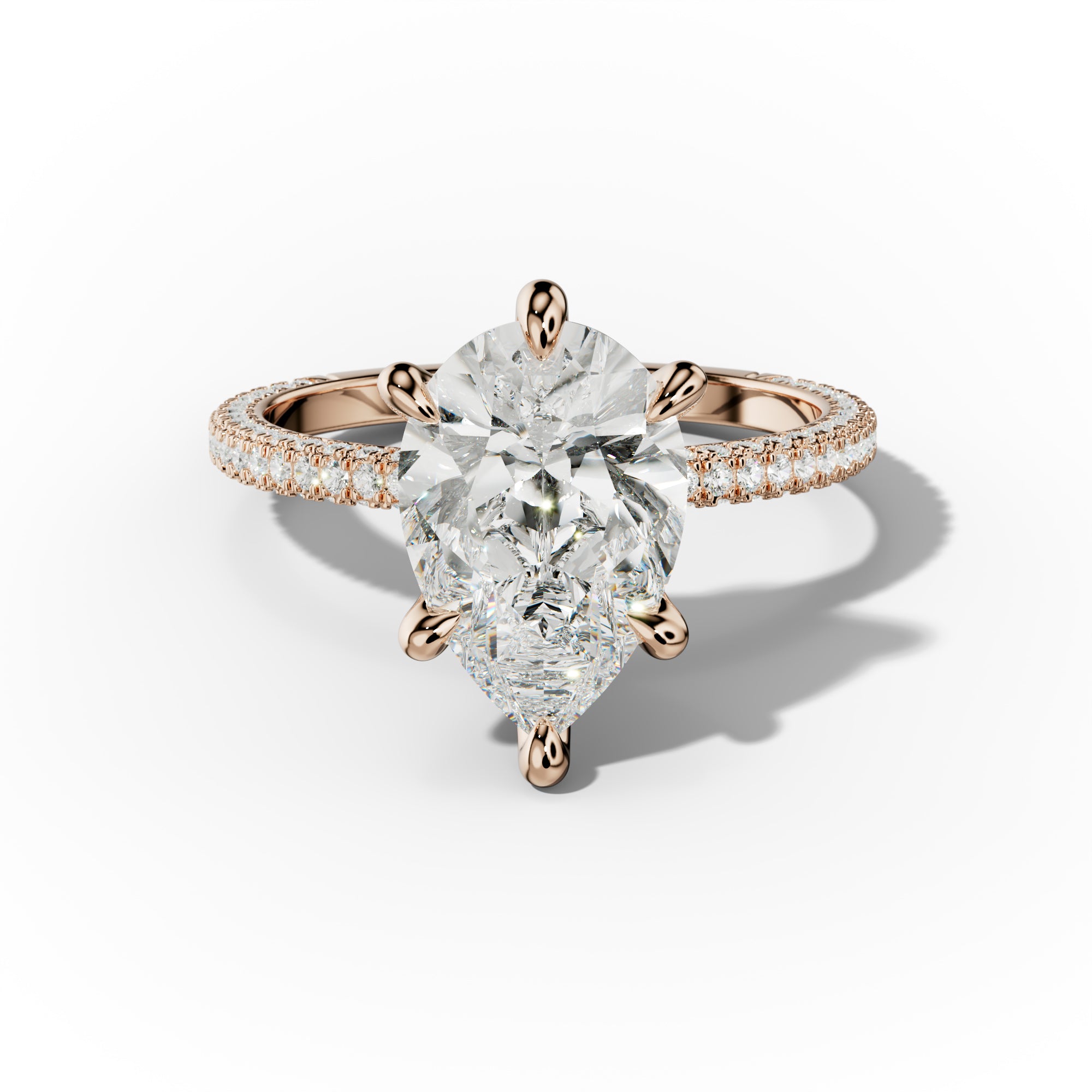 Brooklyn Pear Shape Engagement Ring