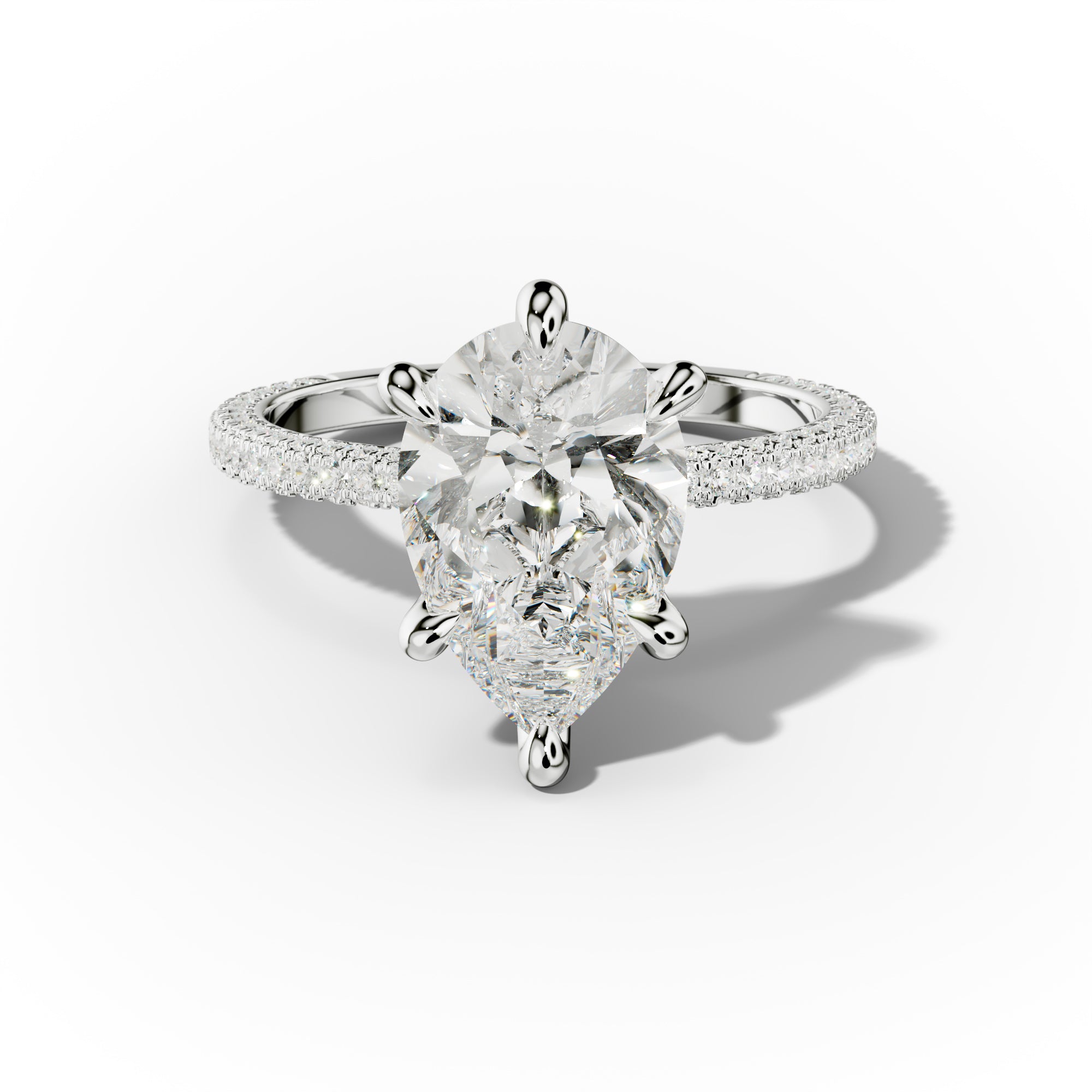 Brooklyn Pear Shape Engagement Ring