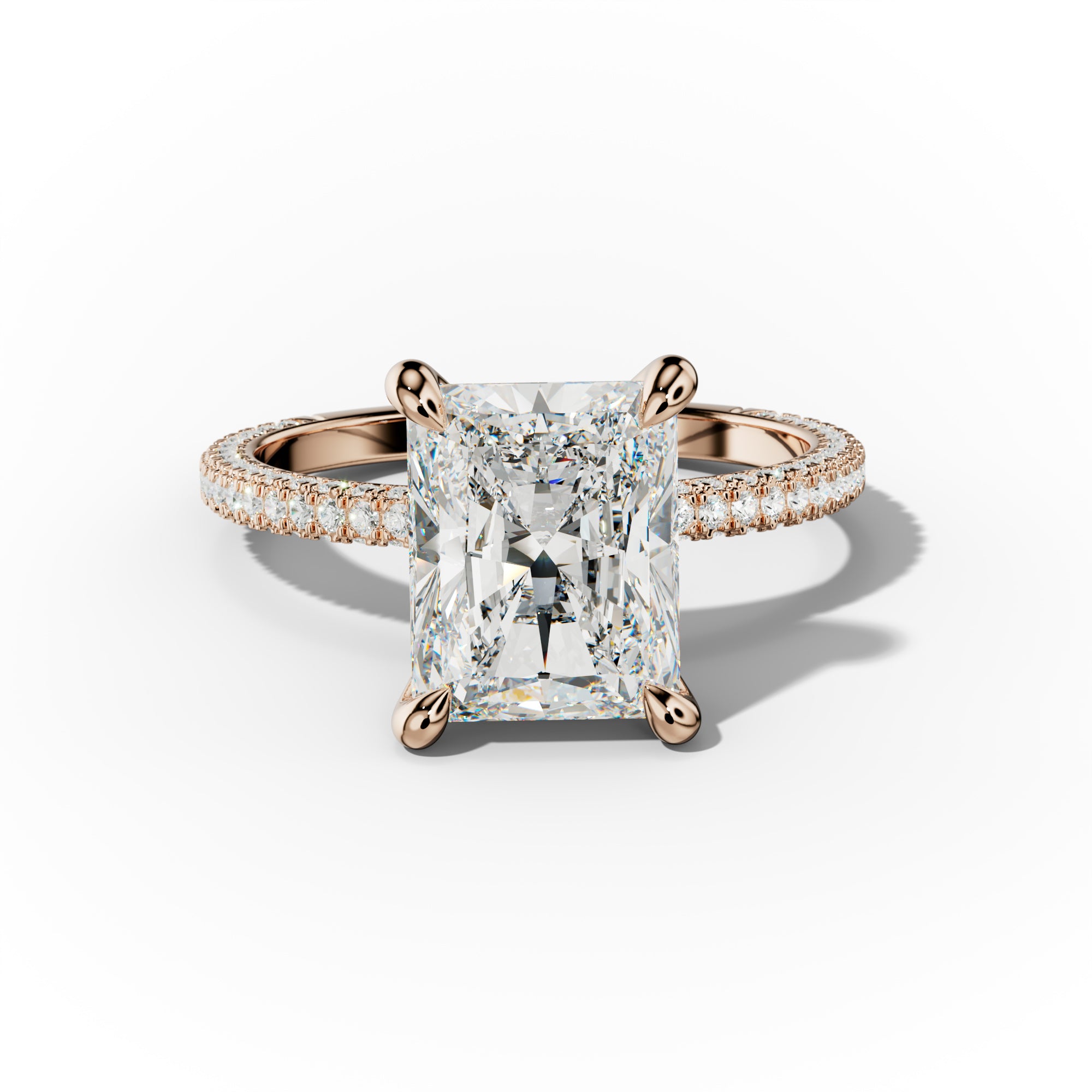 Brooklyn Radiant Cut Engagement Ring