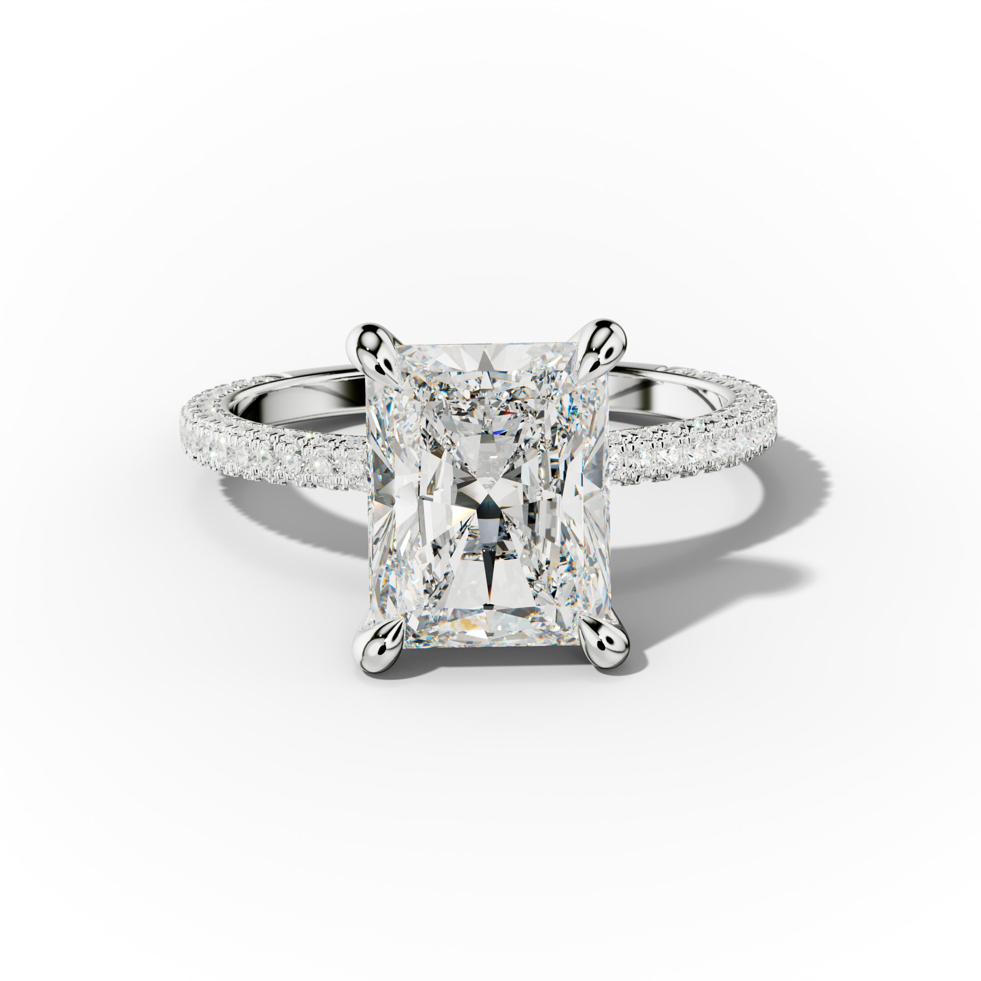 Brooklyn Radiant Cut Engagement Ring
