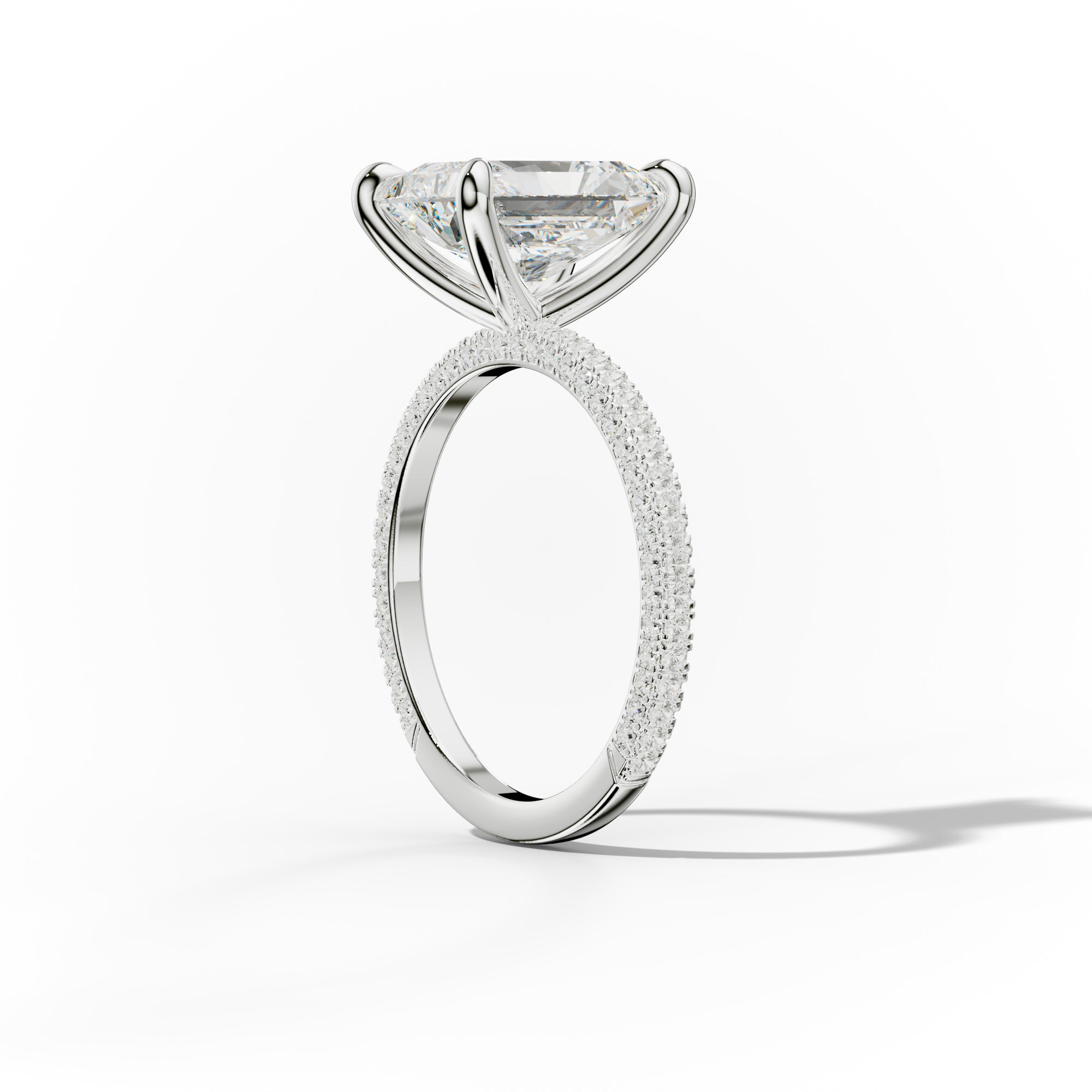 Brooklyn Radiant Cut Engagement Ring