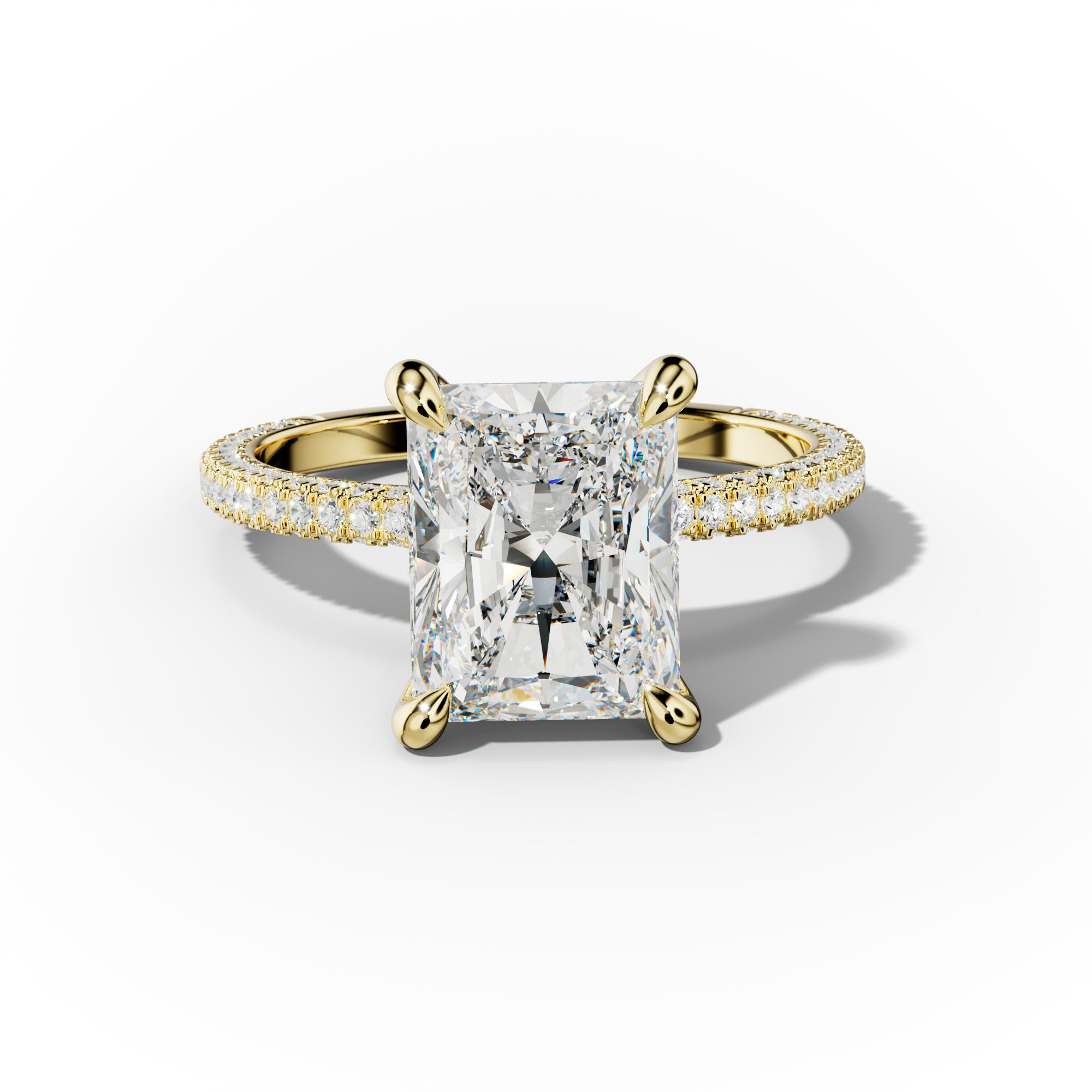 Brooklyn Radiant Cut Engagement Ring