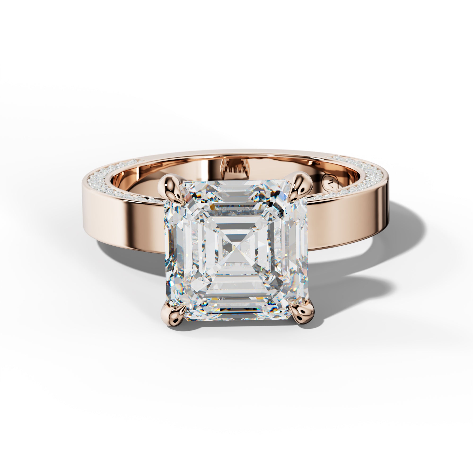 Faye Asscher Diamond Engagement Ring