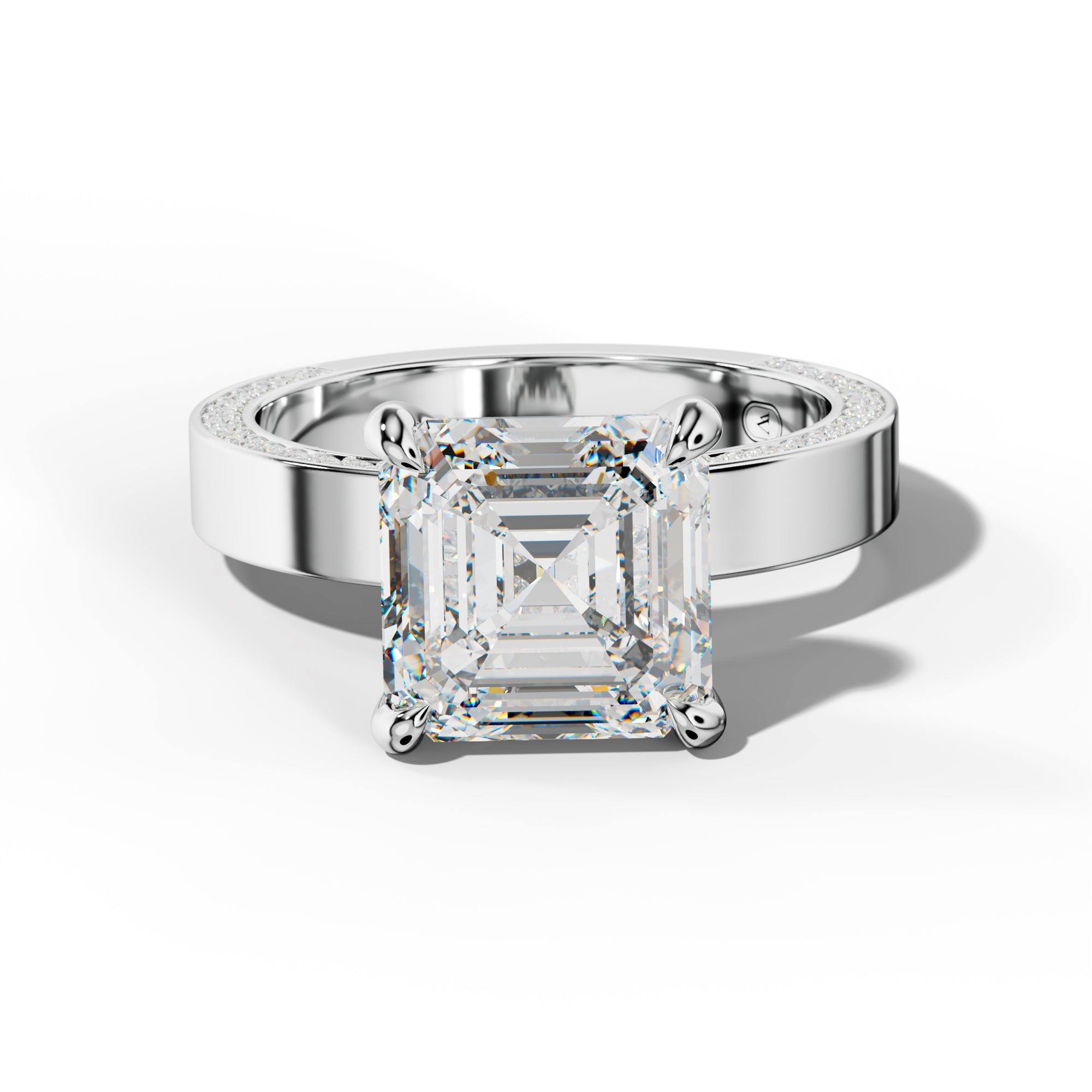 Faye Asscher Diamond Engagement Ring