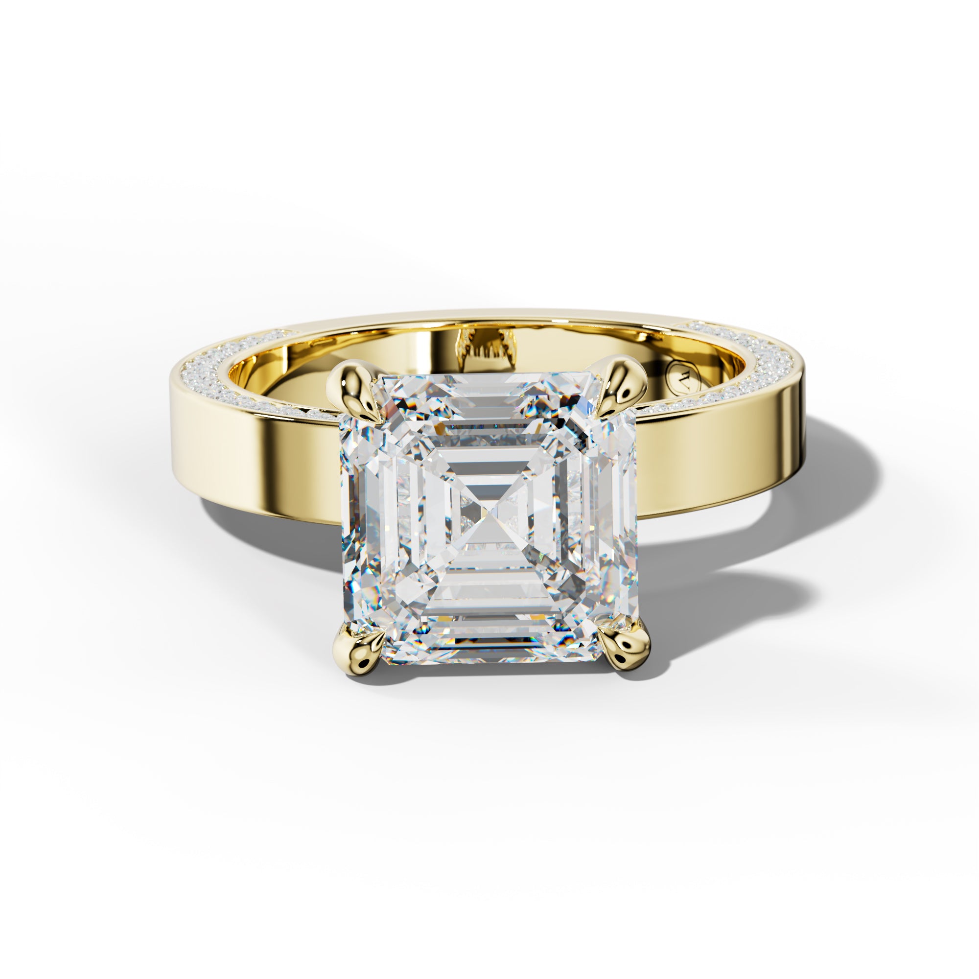 Faye Asscher Diamond Engagement Ring