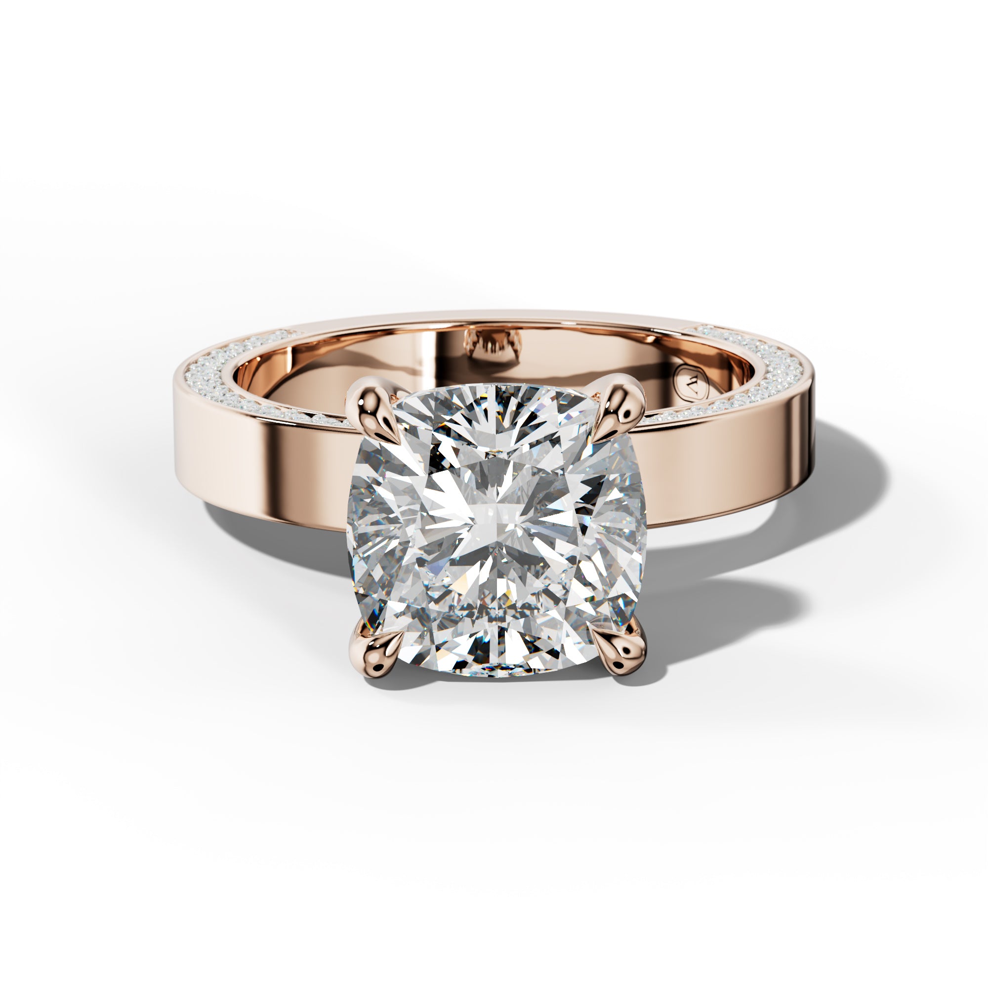 Faye Cushion Diamond Engagement Ring