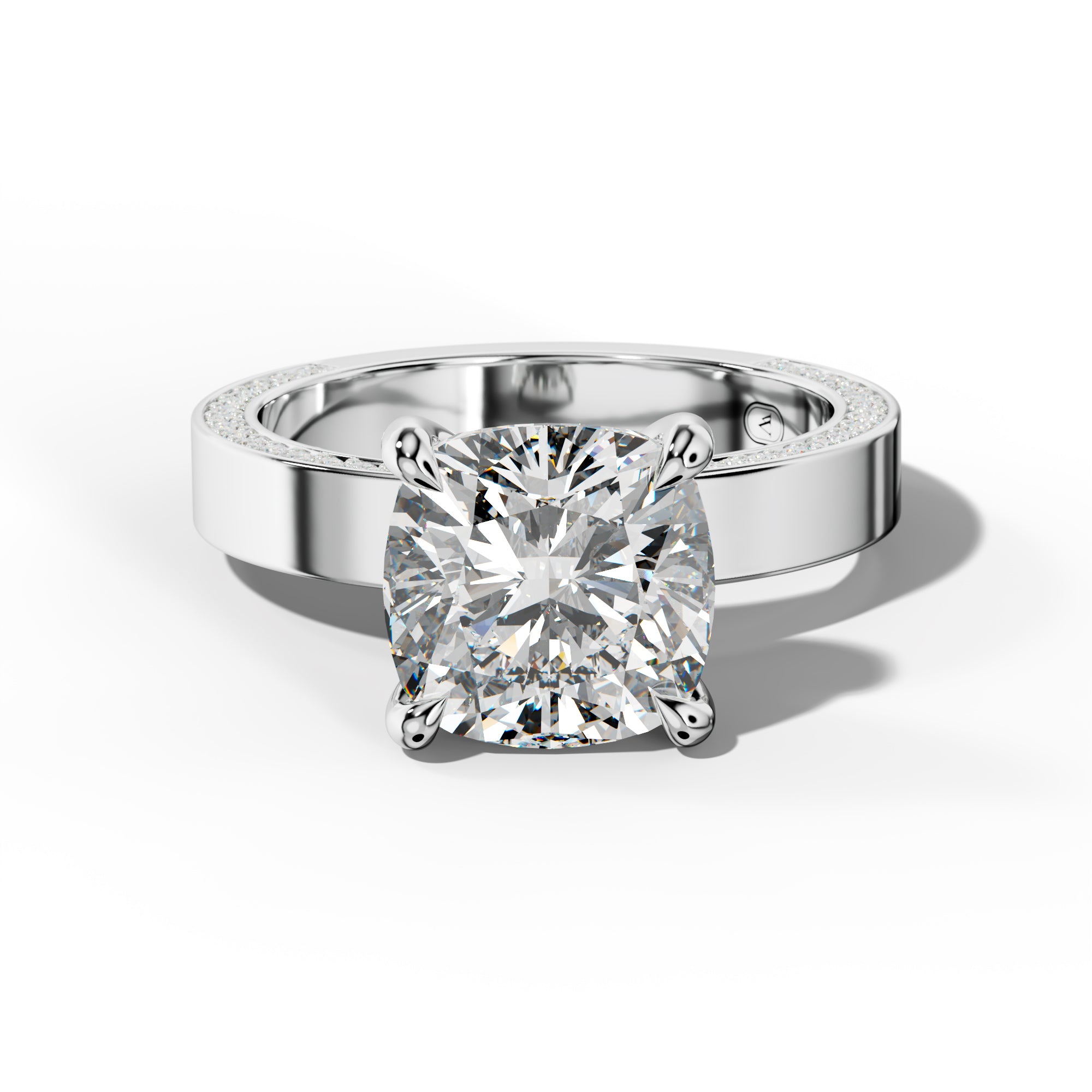 Faye Cushion Diamond Engagement Ring