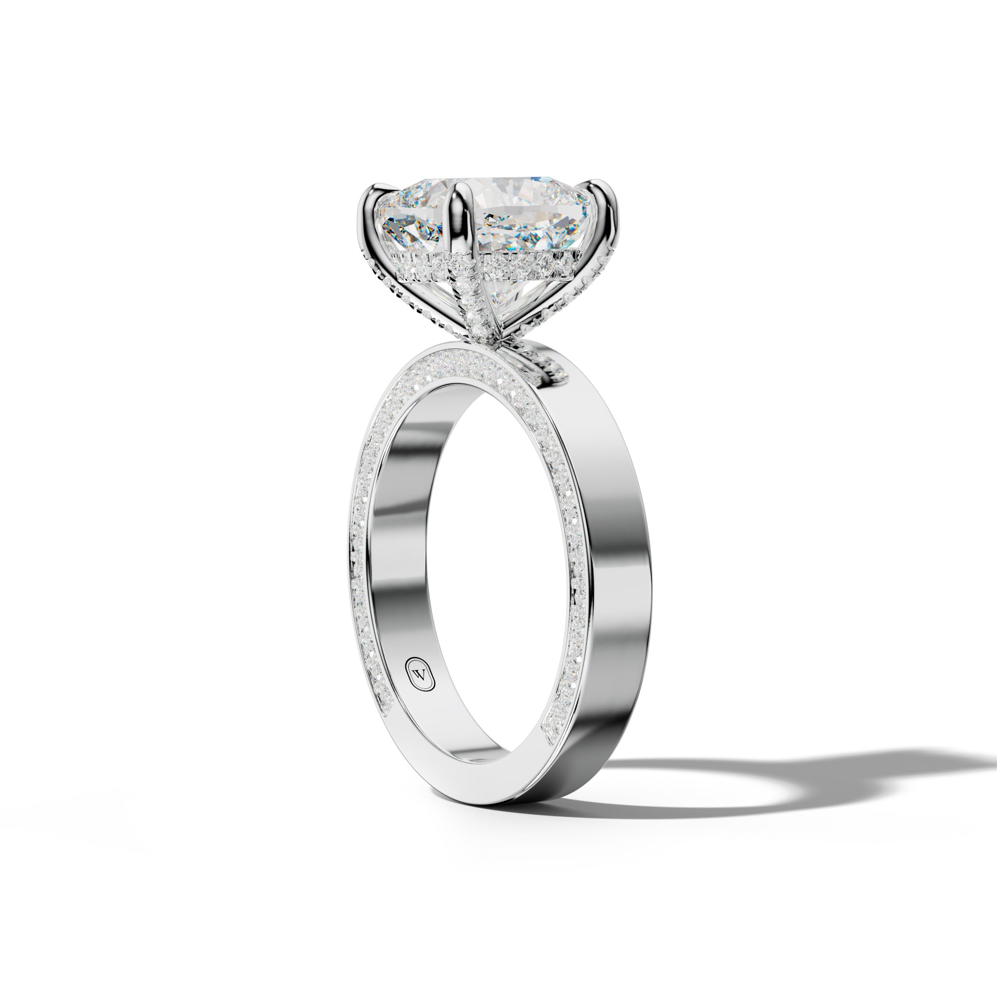 Faye Cushion Diamond Engagement Ring