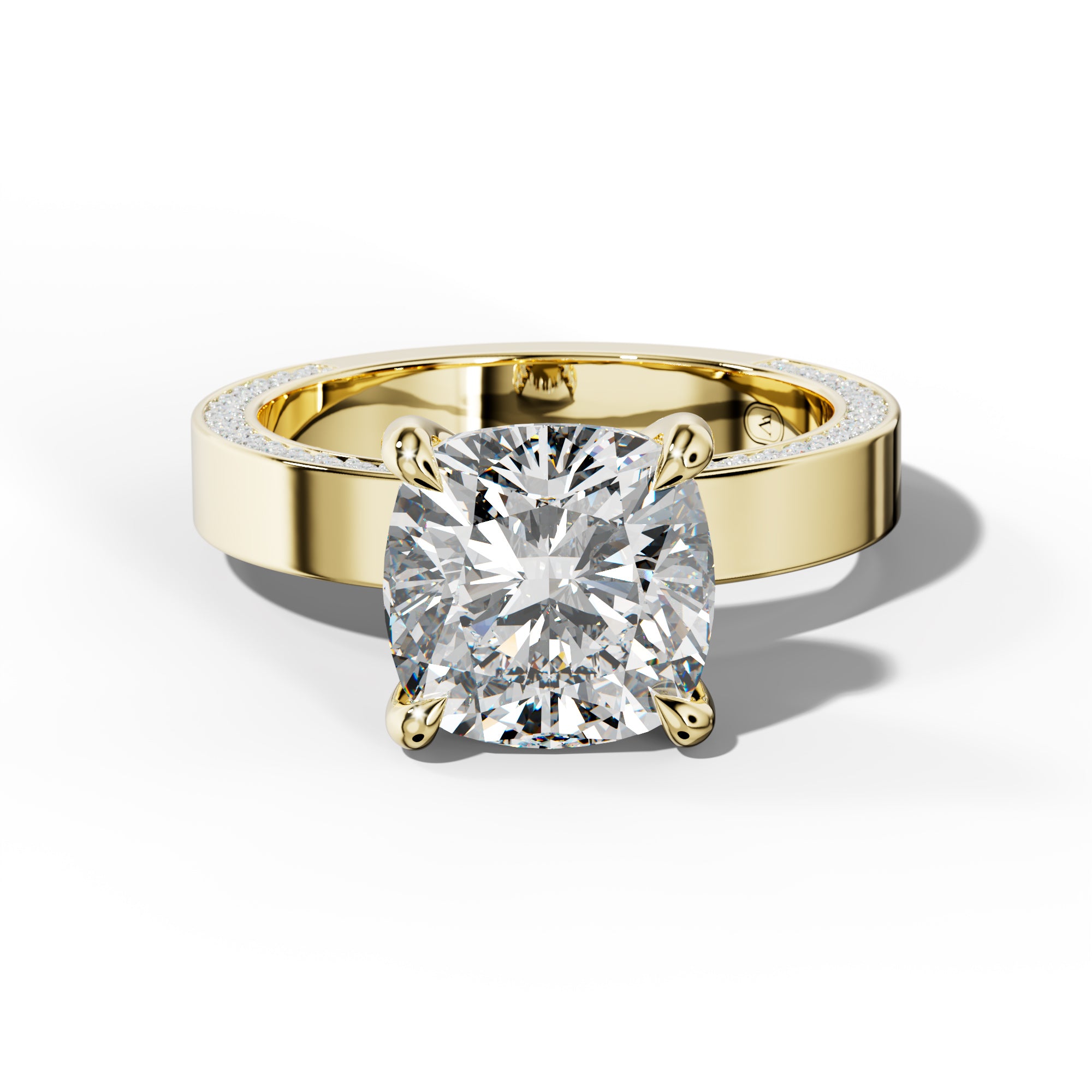 Faye Cushion Diamond Engagement Ring