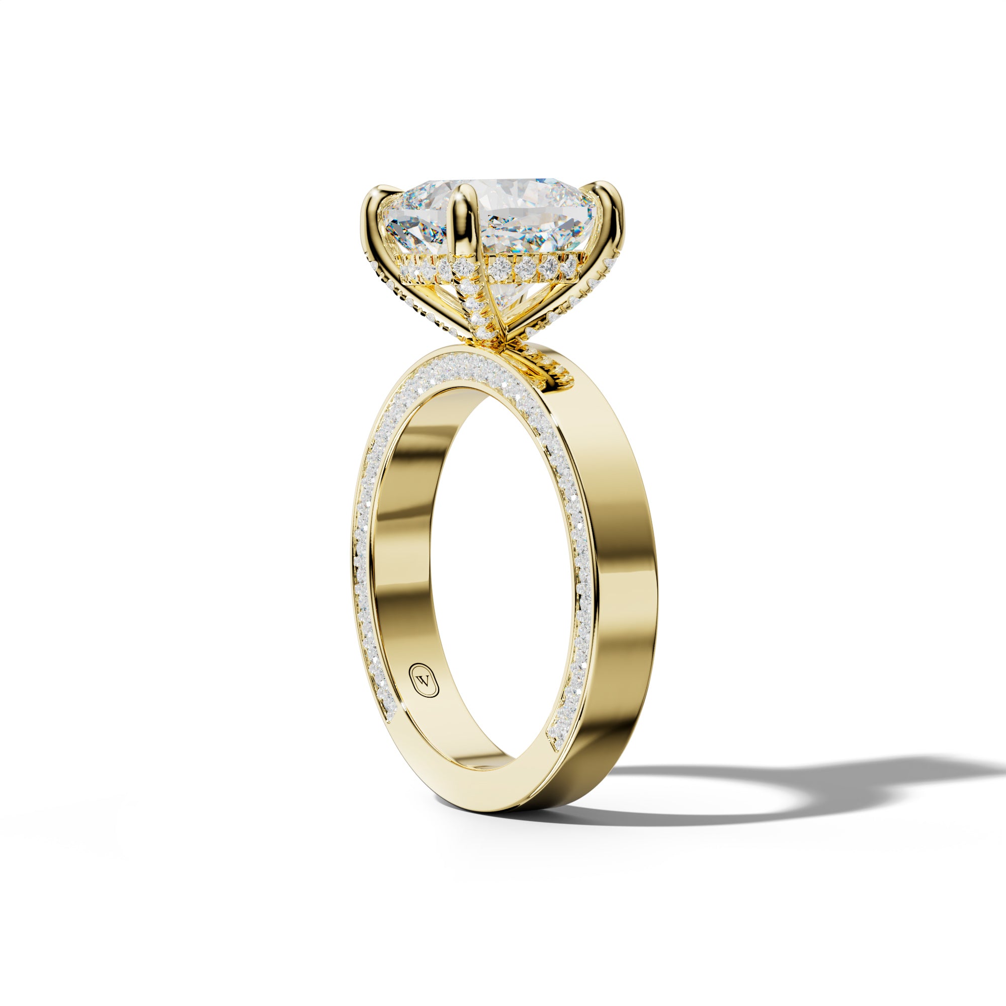 Faye Cushion Diamond Engagement Ring
