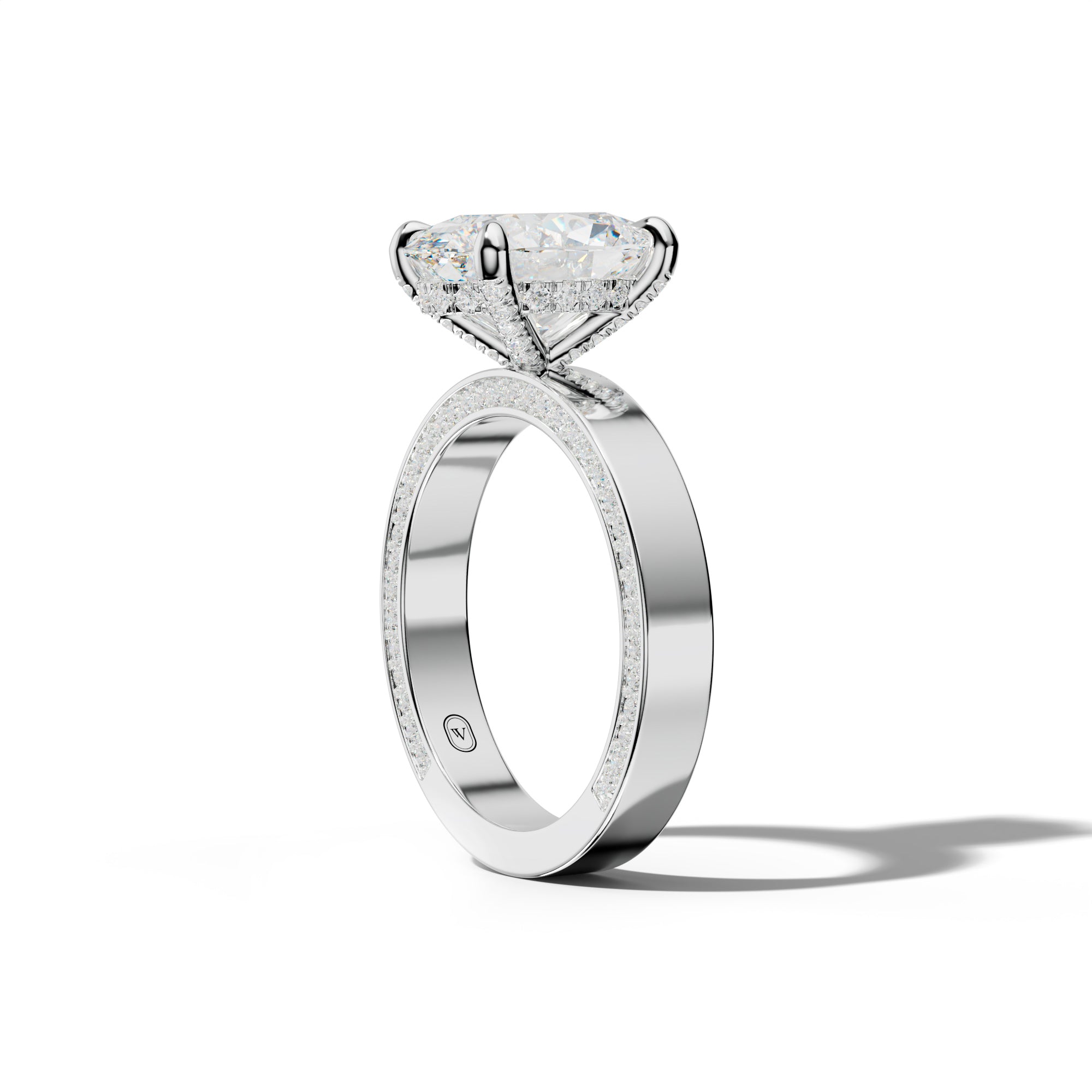 Faye Oval Diamond Engagement Ring