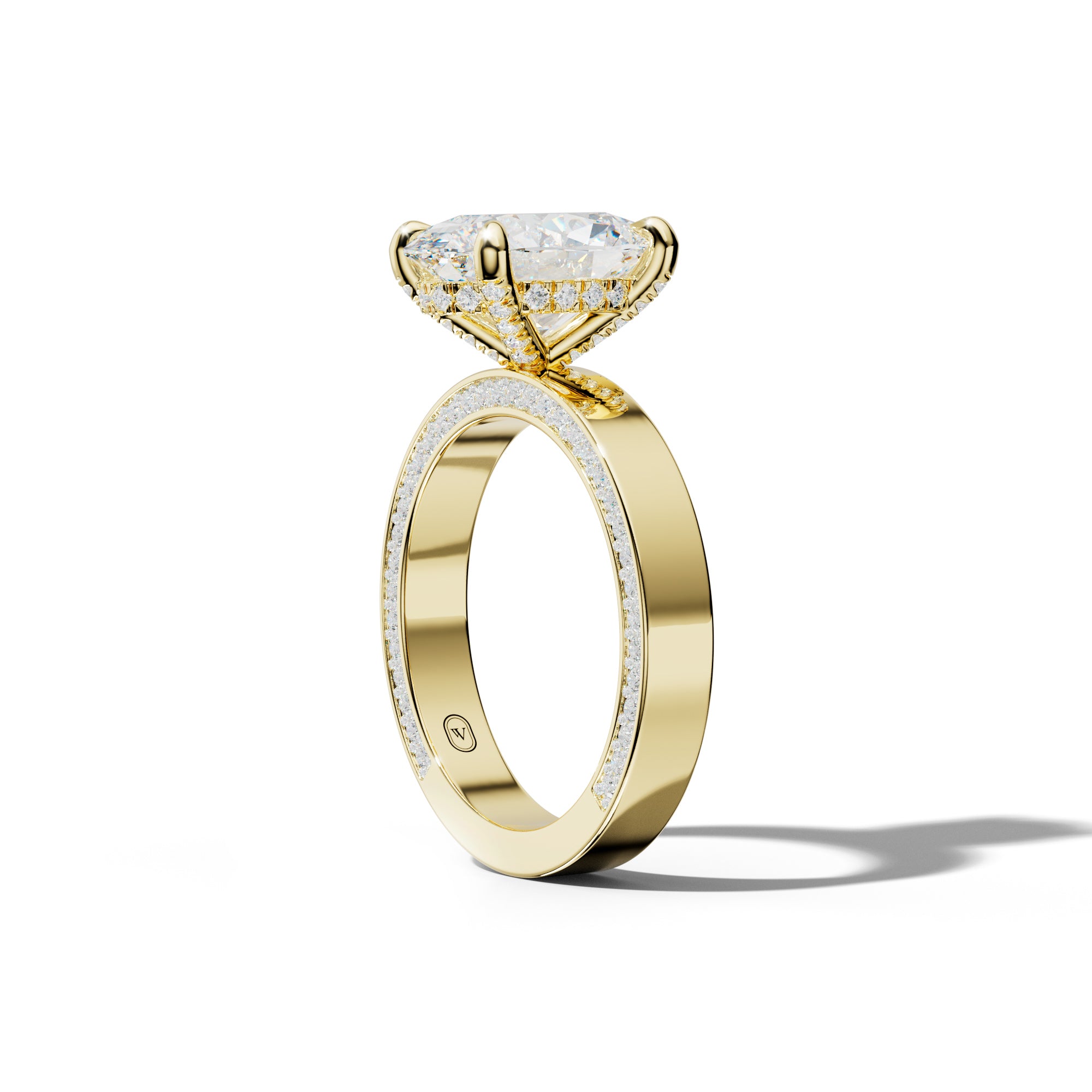 Faye Oval Diamond Engagement Ring