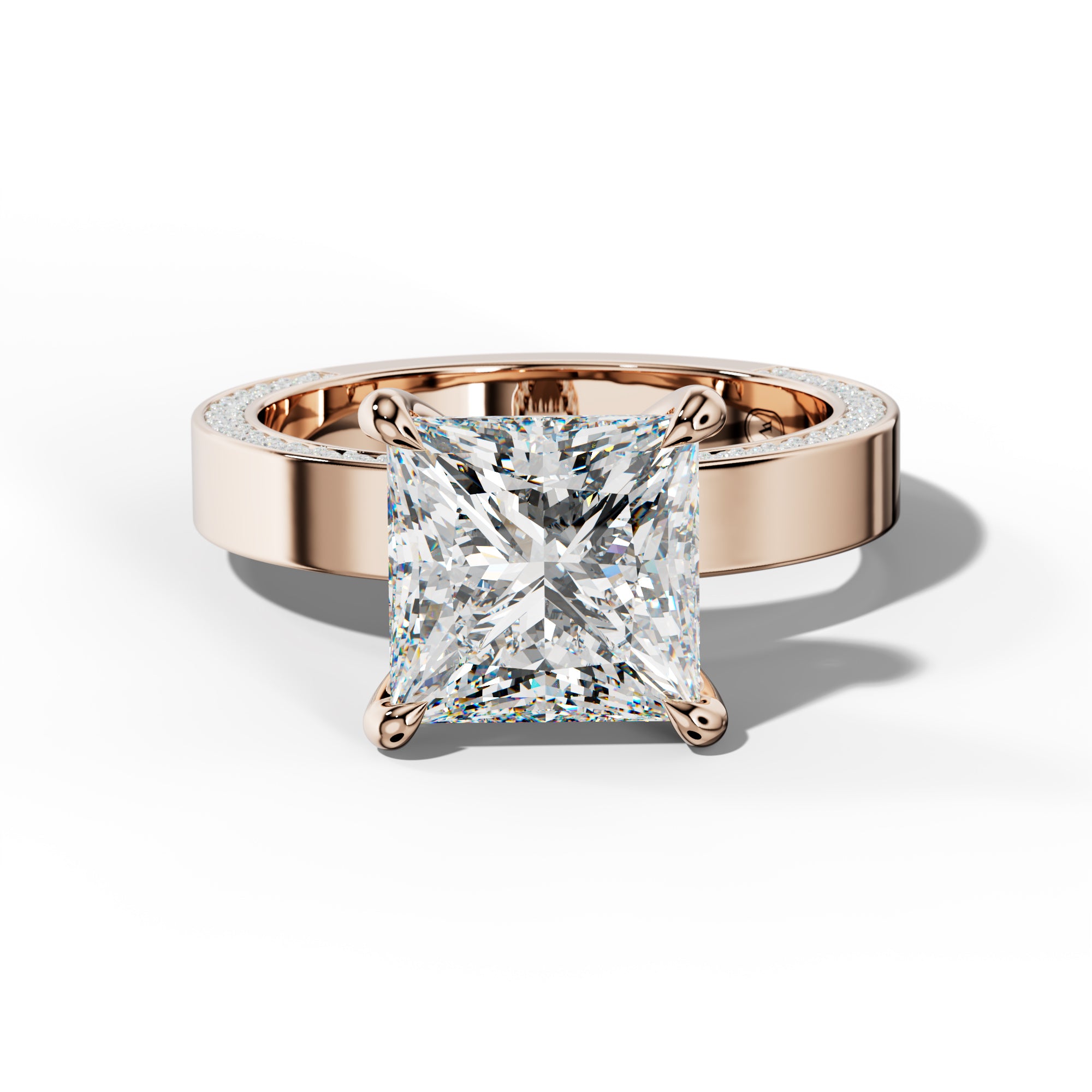 Faye Princess Cut Engagement Ring