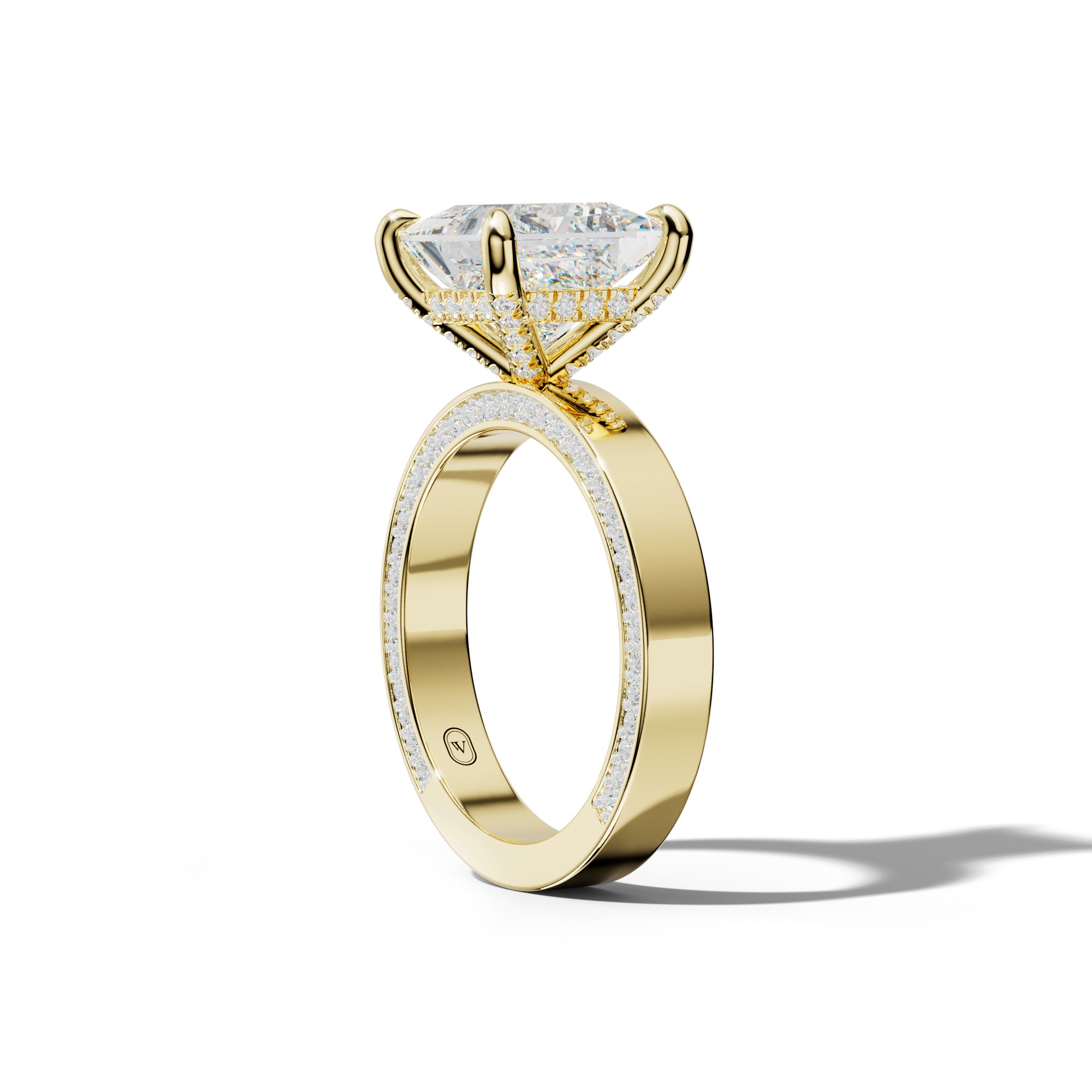 Faye Princess Cut Engagement Ring