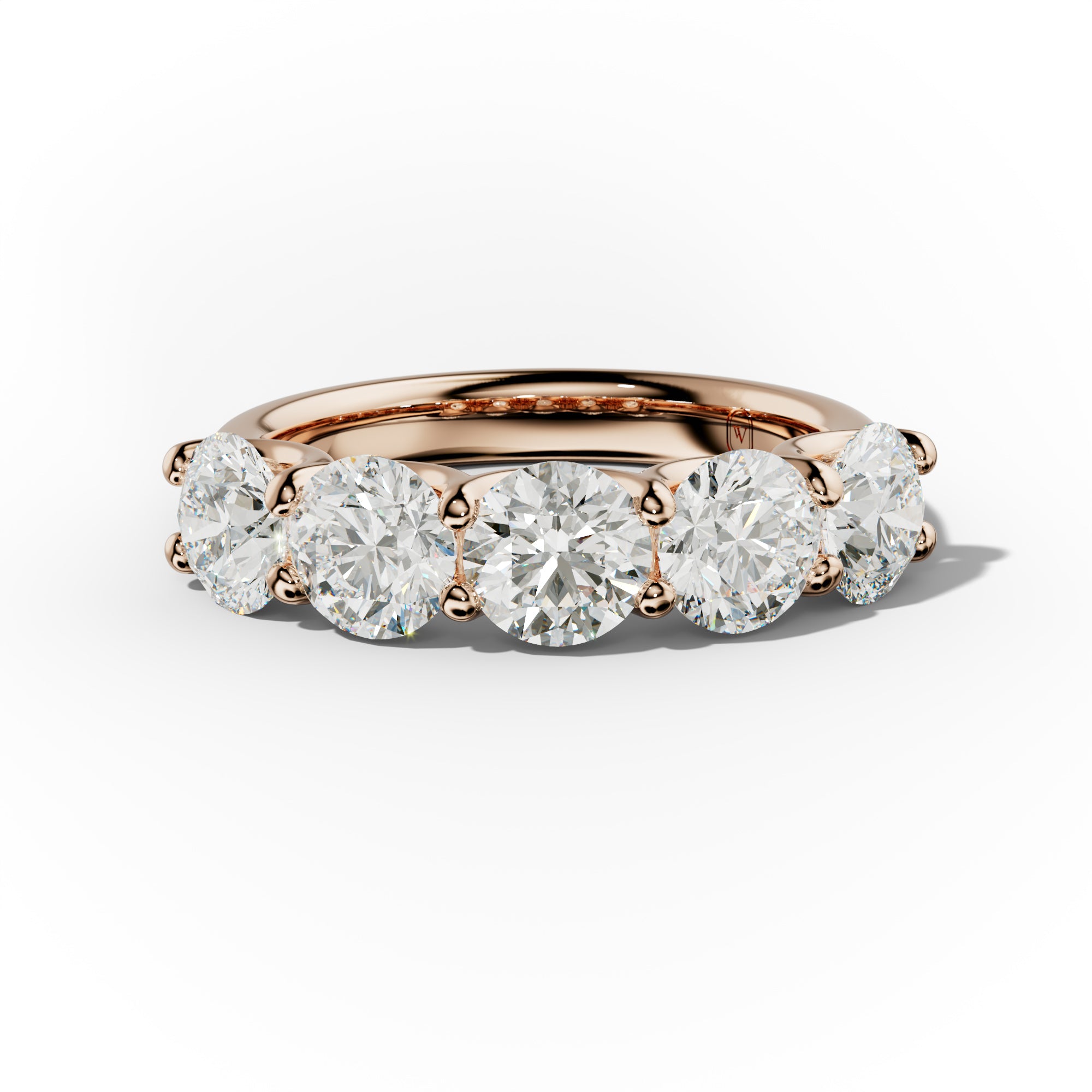3.0 Carat Round Diamond Anniversary Band