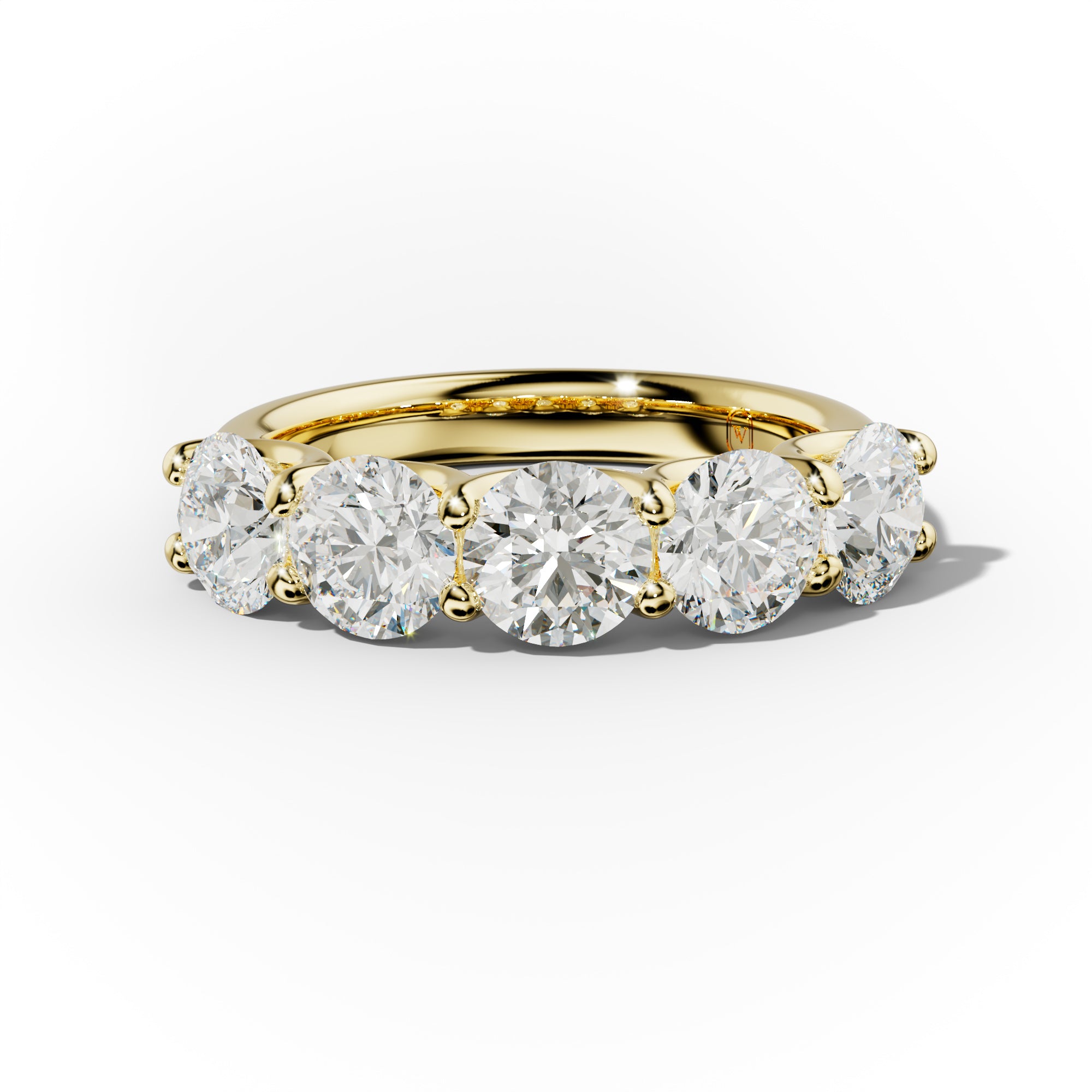 3.0 Carat Round Diamond Anniversary Band