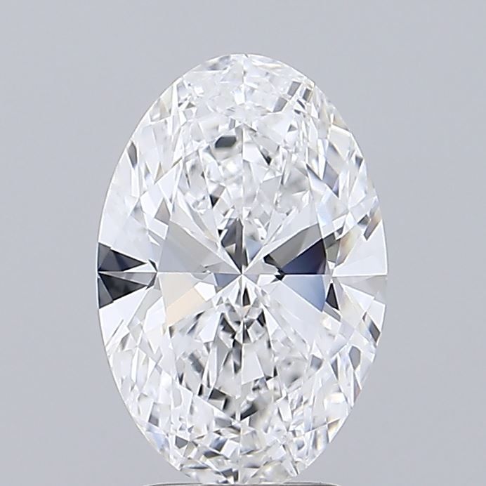 3.00 Carat D-VVS2 Oval Lab Diamond