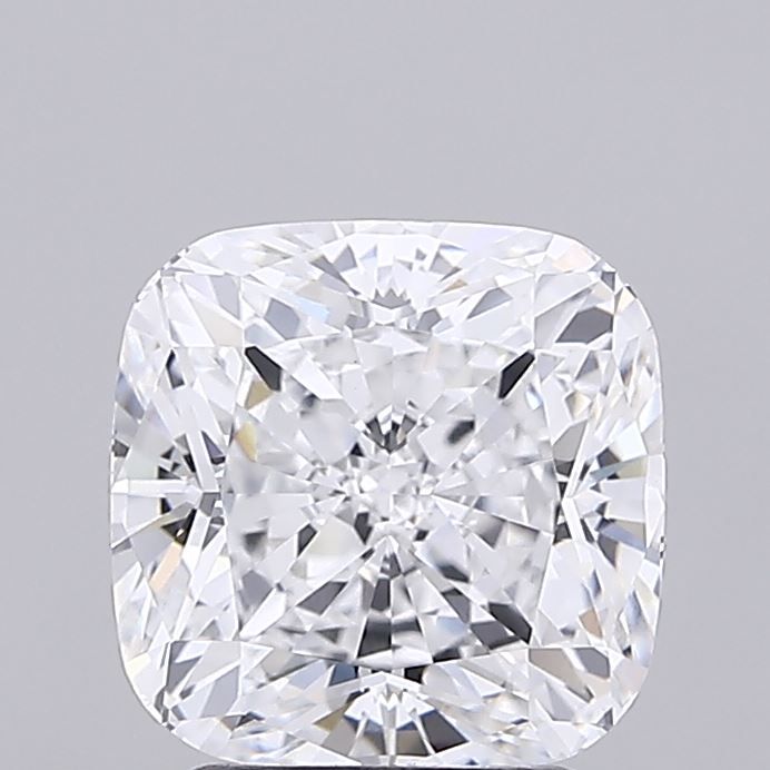 3.01 Carat D-VVS2 Cushion Lab Diamond