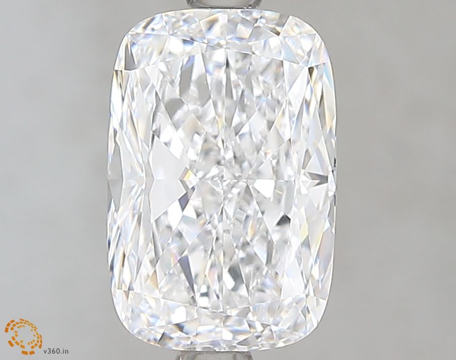 2.01 Carat D-VVS1 Cushion Lab Diamond