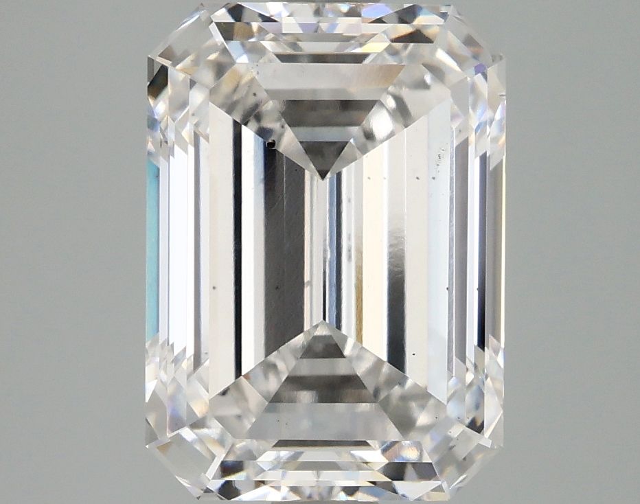 4.04 Carat F-SI1 Emerald Lab Diamond