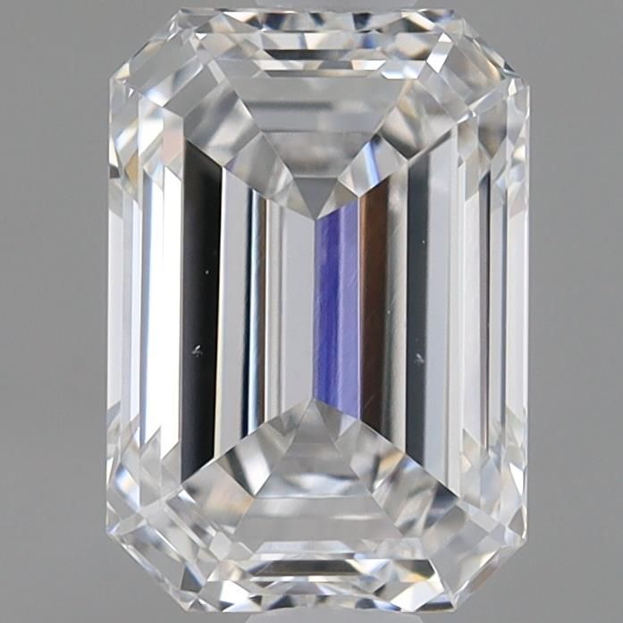 0.95 Carat F-VVS2 Emerald Lab Diamond