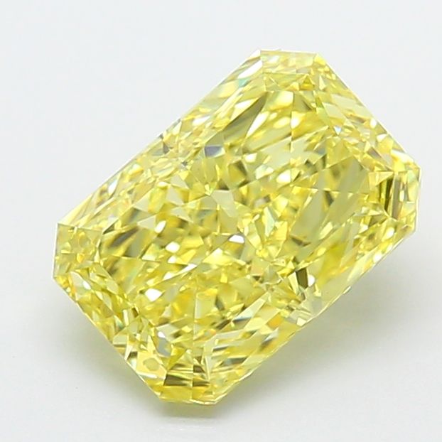 3.06 Carat Radiant Cut Fancy Yellow