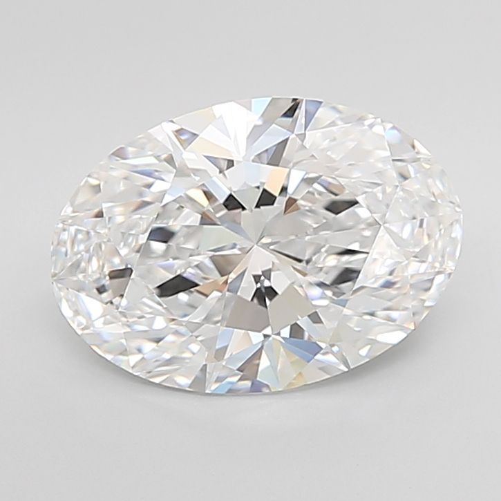 4.04 Carat D-VVS1 Oval Lab Diamond