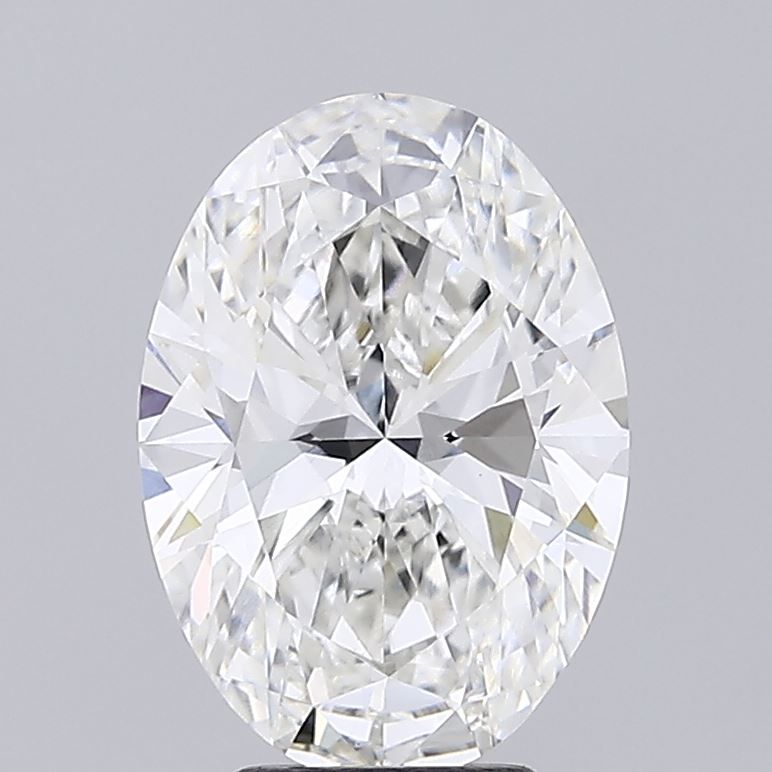 4.01 Carat F-VVS2 Oval Lab Diamond