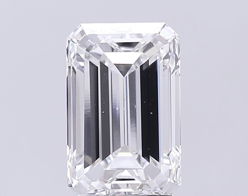 3.52 Carat F-VS2 Emerald Lab Diamond