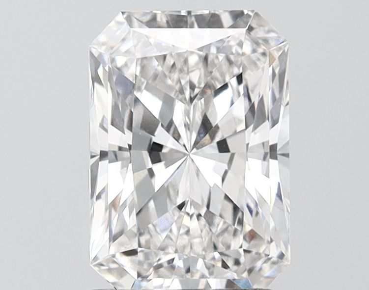 1.65 Carat E-VVS2 Radiant Lab Diamond