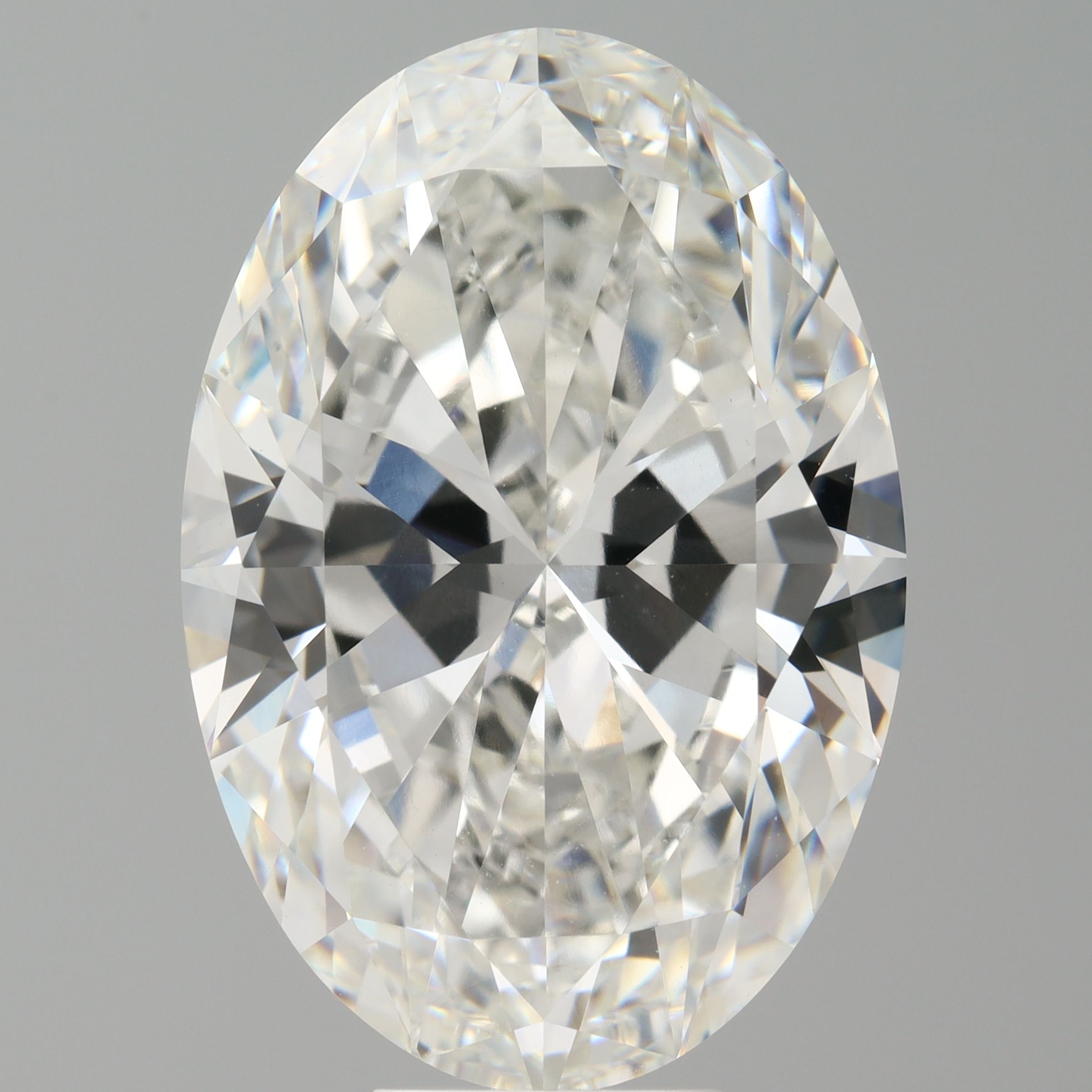 11.00 Carat F-VVS2 Oval Lab Diamond