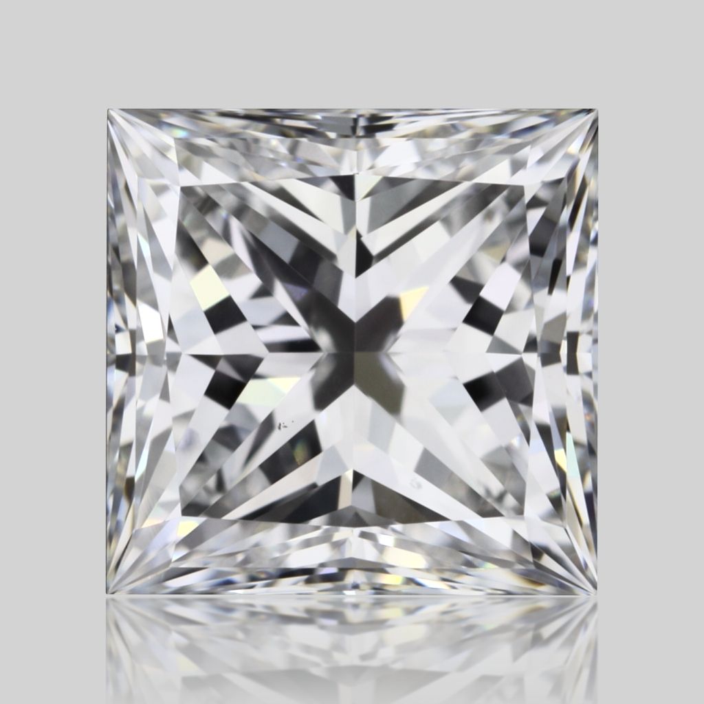 1.01 Carat E-VVS2 Princess Cut Diamond